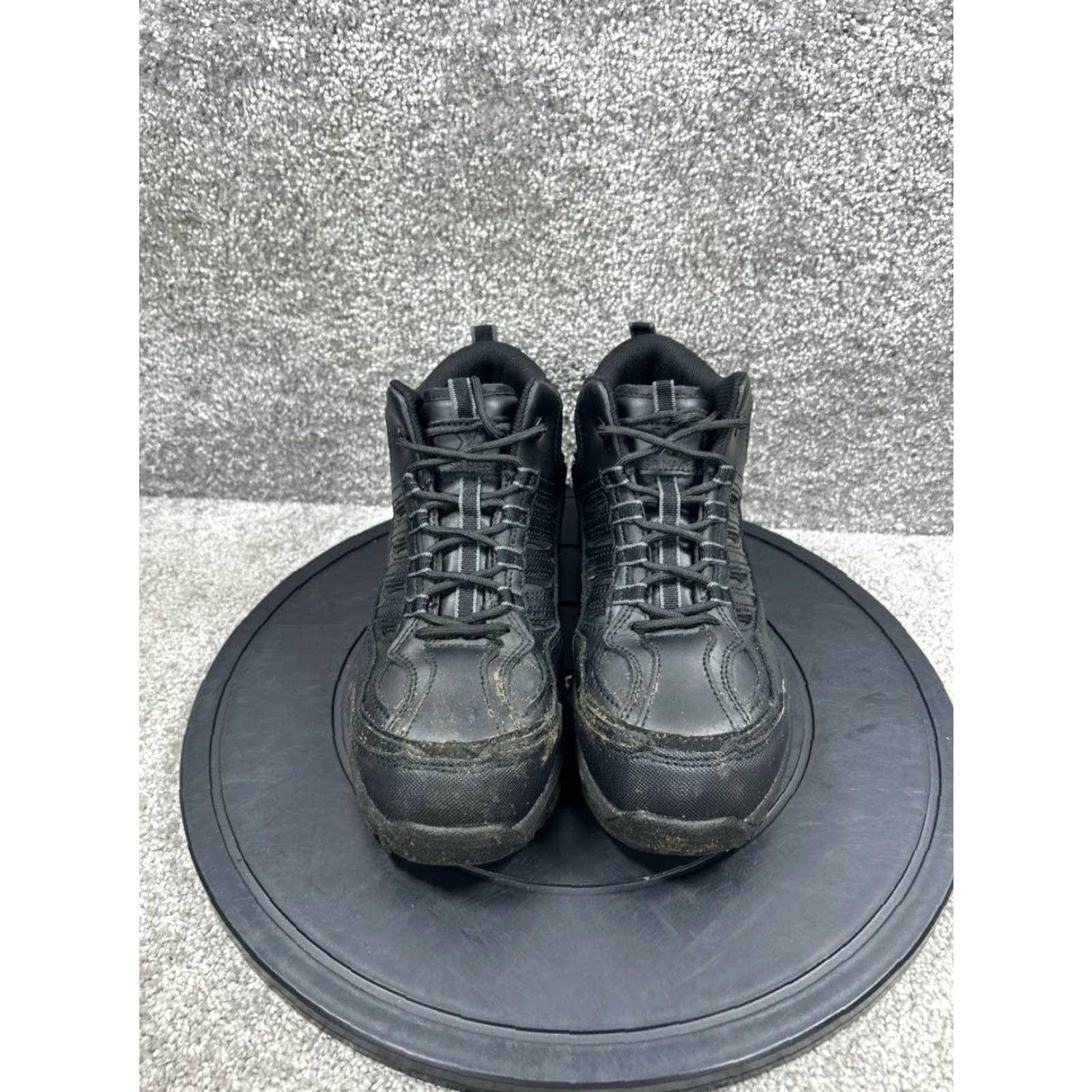 Vintage SR Max Work Boots Womens Size 8.5 Black Leather Composite Toe Slip Resistant Size US 8.5 / IT 38.5 - 2 Thumbnail