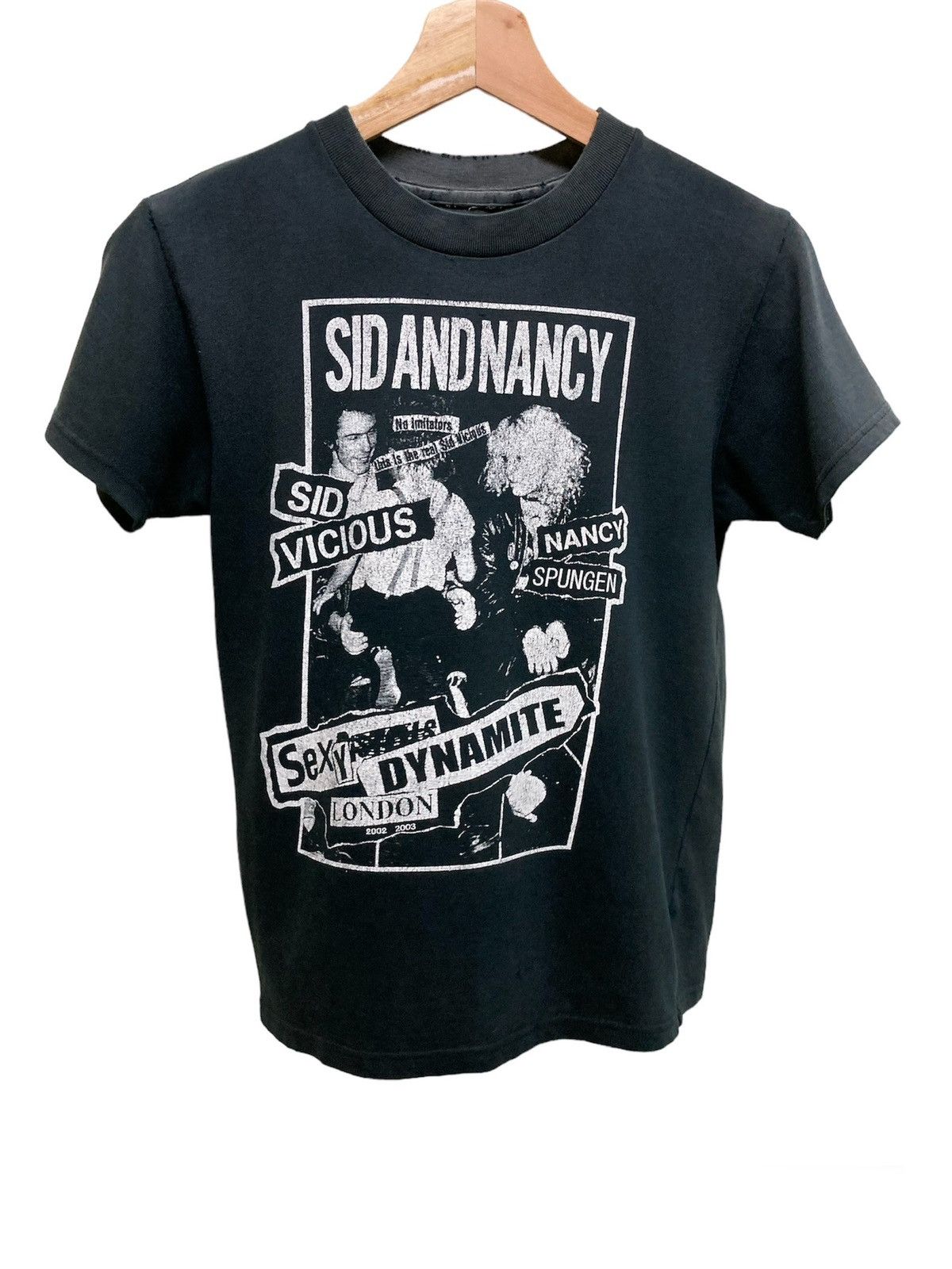 Band Tees Vintage Distressed Sid And Nancy by Sexy Dynamite Size US XS / EU 42 / 0 - 9 Thumbnail