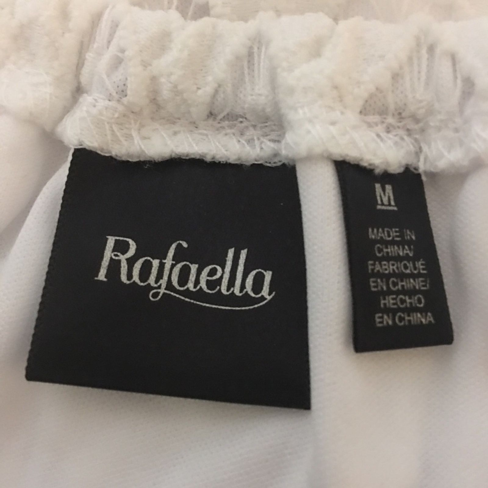 Other Rafaella short sleeve lined lace top M Size M / US 6-8 / IT 42-44 - 7 Thumbnail
