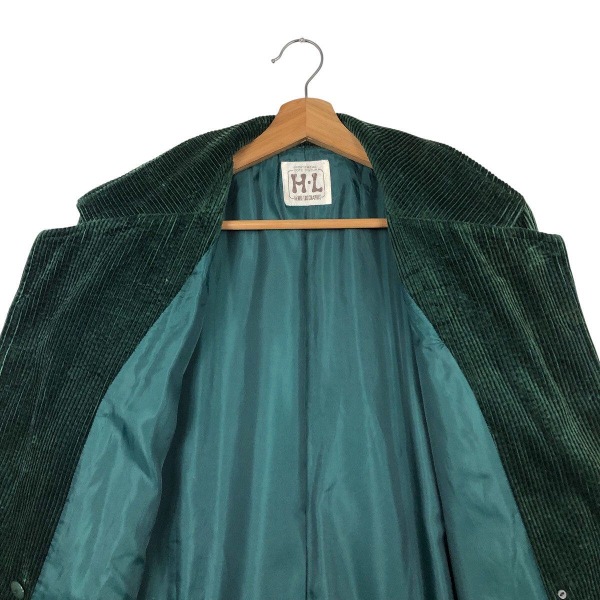Japanese Brand 📌Corduroy Chore Jacket Henri Lucchapuis Issey Miyake Size US M / EU 48-50 / 2 - 15 Thumbnail