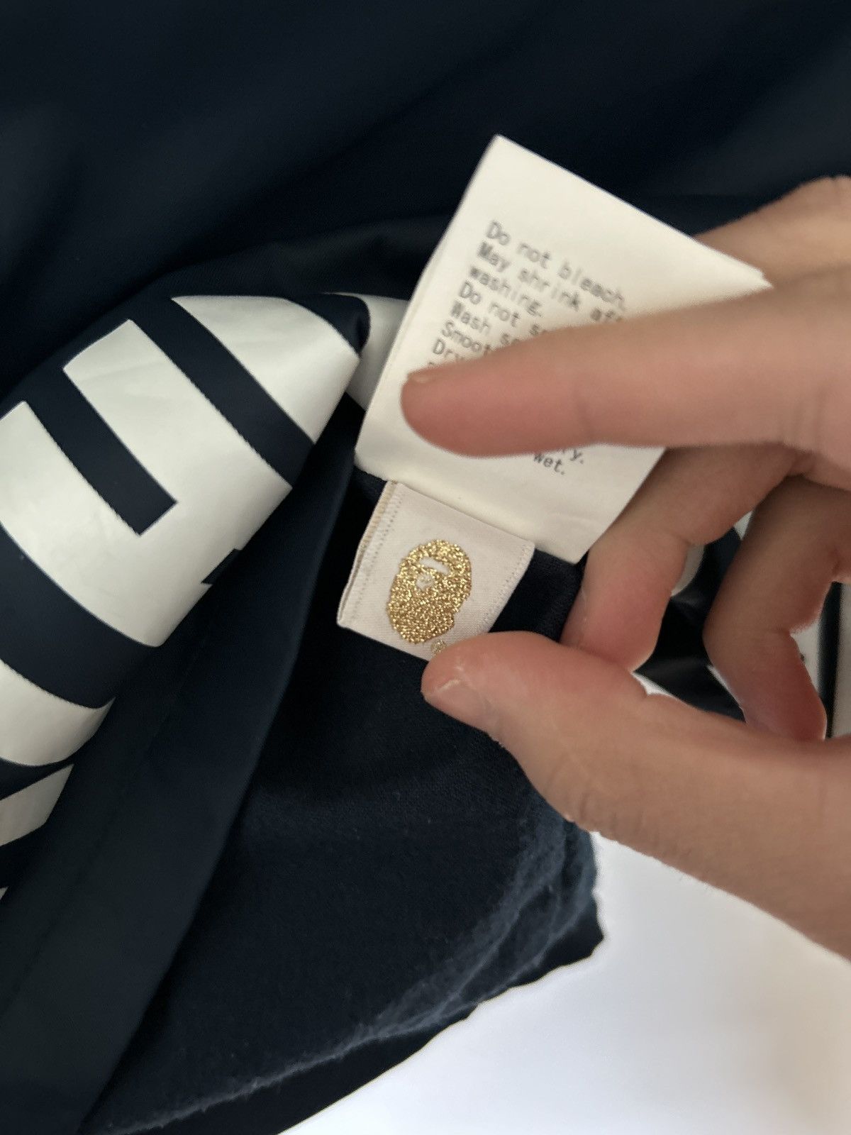 Bape A Bathing Ape Bape Navy Coach Jacket Size US L / EU 52-54 / 3 - 8 Thumbnail