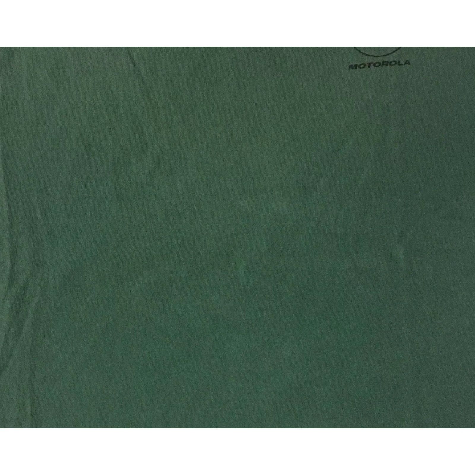Apple VINTAGE Motorola Faded Shirt XL Green Cotton Crew Neck T-Shirt Men 80s 90s Grunge Rock Hip Hop Cell Phone Electronics Vintage/Retro Style Size US XL / EU 56 / 4 - 4 Thumbnail