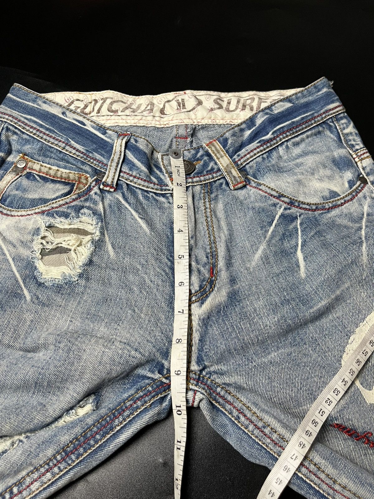 Hysteric Glamour Japanese Distressed Jeans Gotcha lgb style Size US 30 / EU 46 - 14 Thumbnail