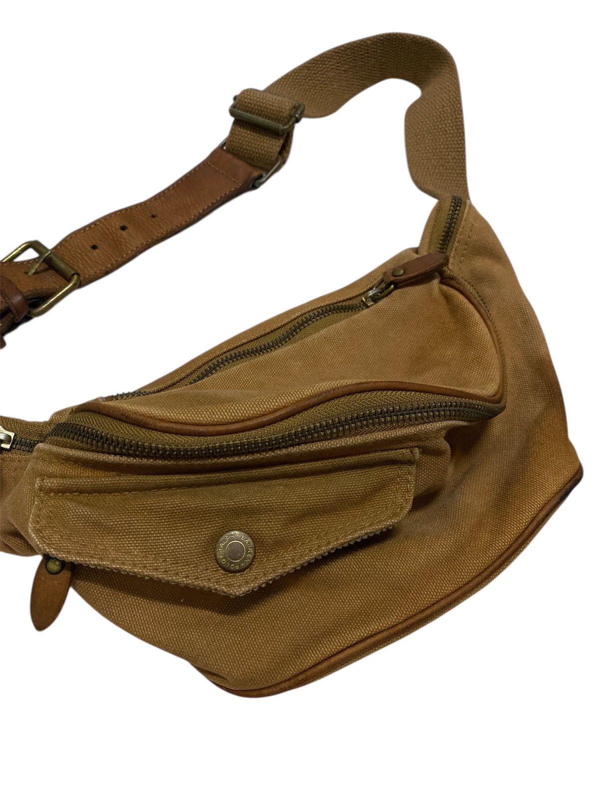 Polo Ralph Lauren Vintage Polo Ralph Lauren waist/crossbody canvas bag Size ONE SIZE - 2 Thumbnail