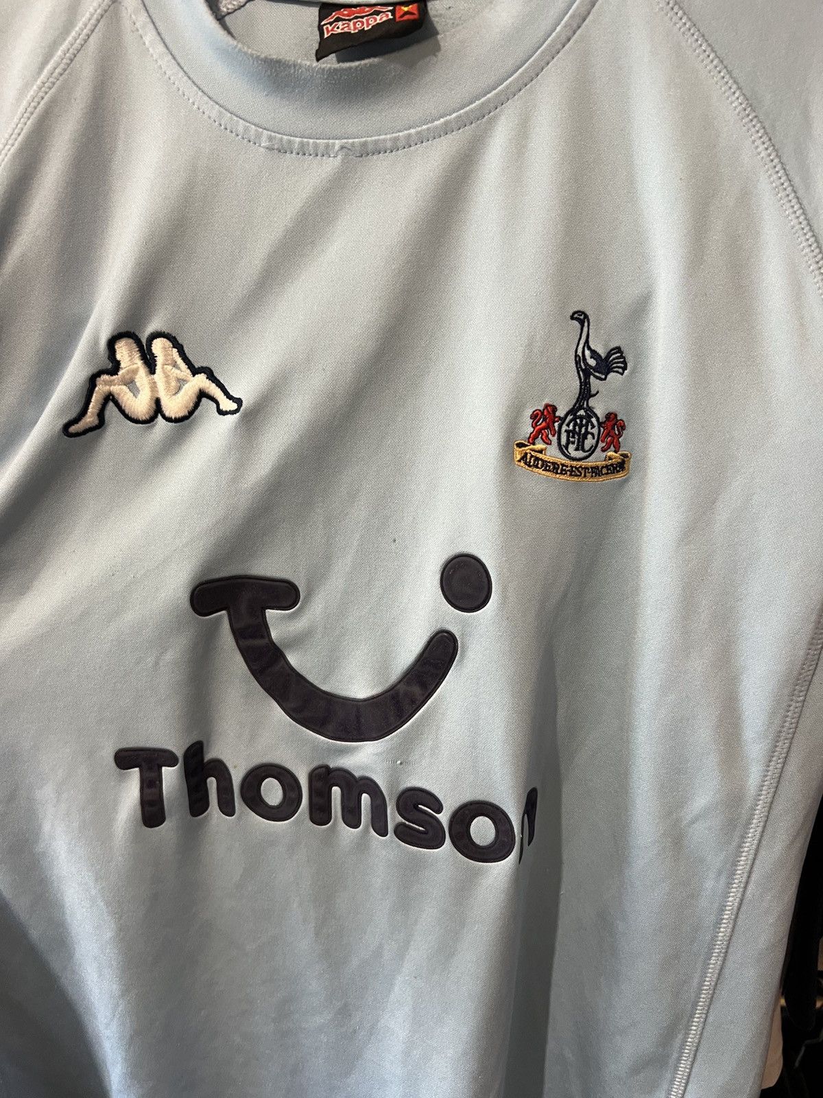 Kappa 2003/2004 VINTAGE KAPPA TOTTENHAM HOTSPUR AWAY FOOTBALL TEE Size US L / EU 52-54 / 3 - 2 Thumbnail