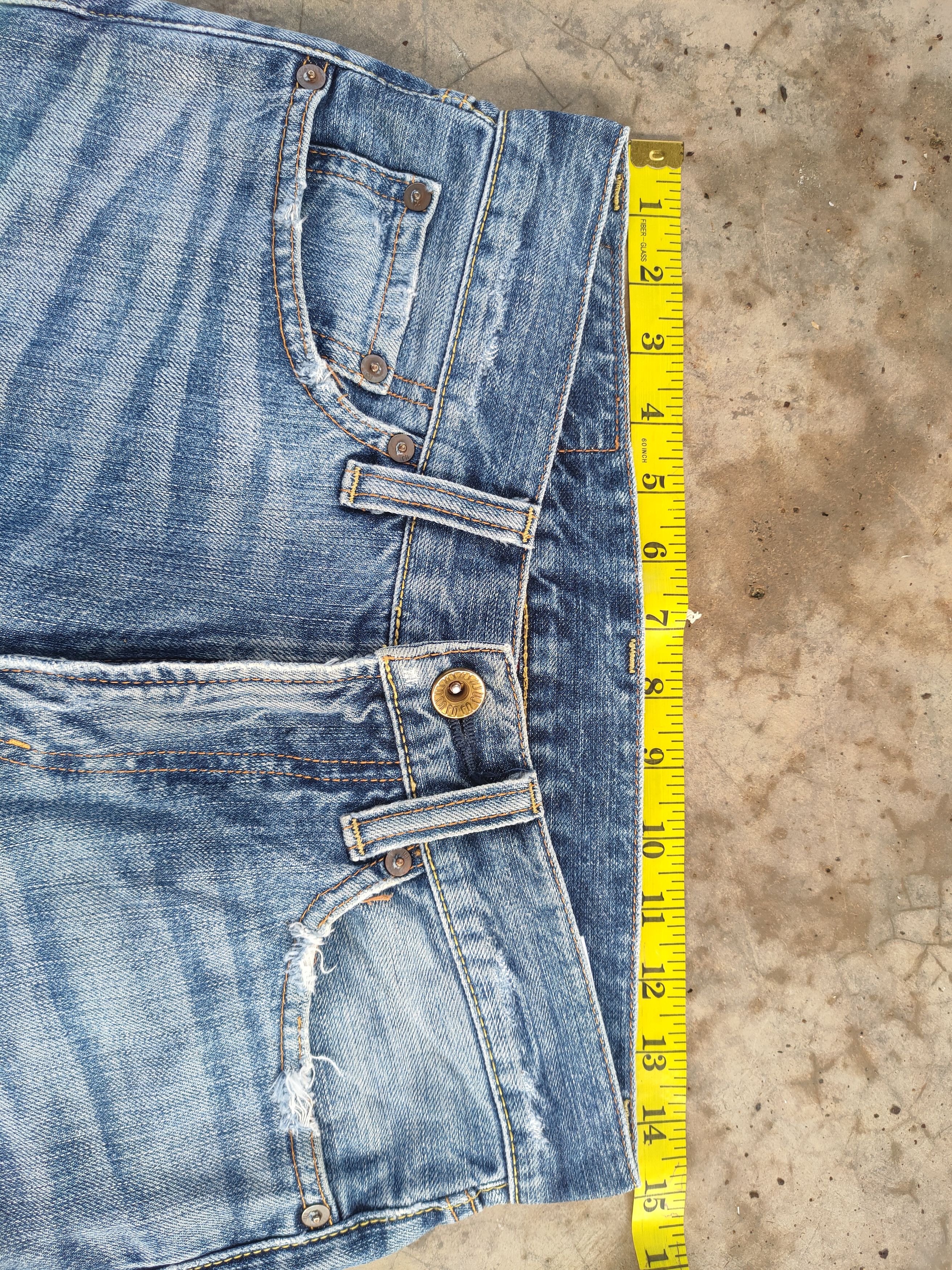 Japanese Brand vintage japanese uj faded jeans denim pants Size US 29 - 7 Thumbnail