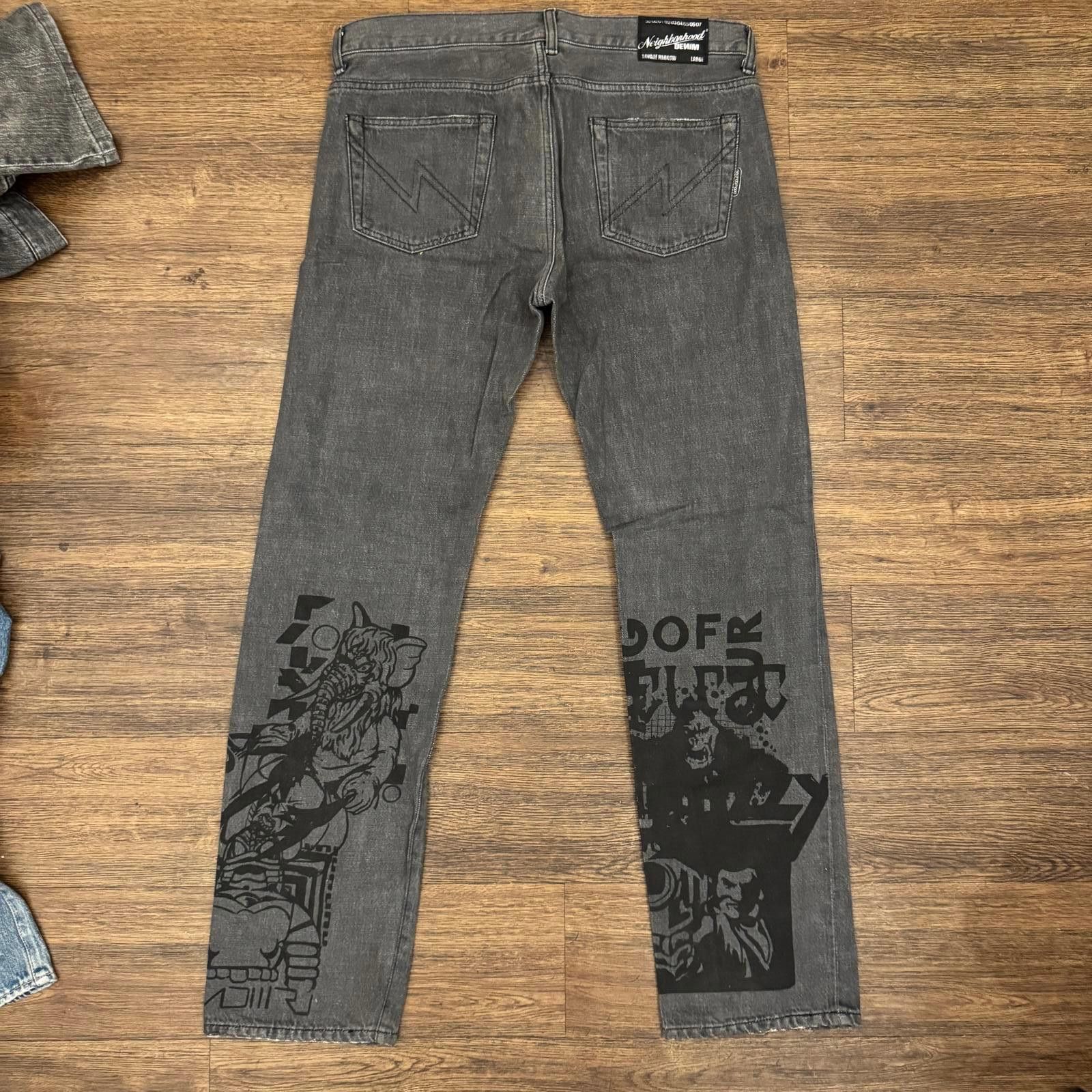 Neighborhood Neighborhood x SK8THING Denim Jeans Size US 35 - 1 Thumbnail