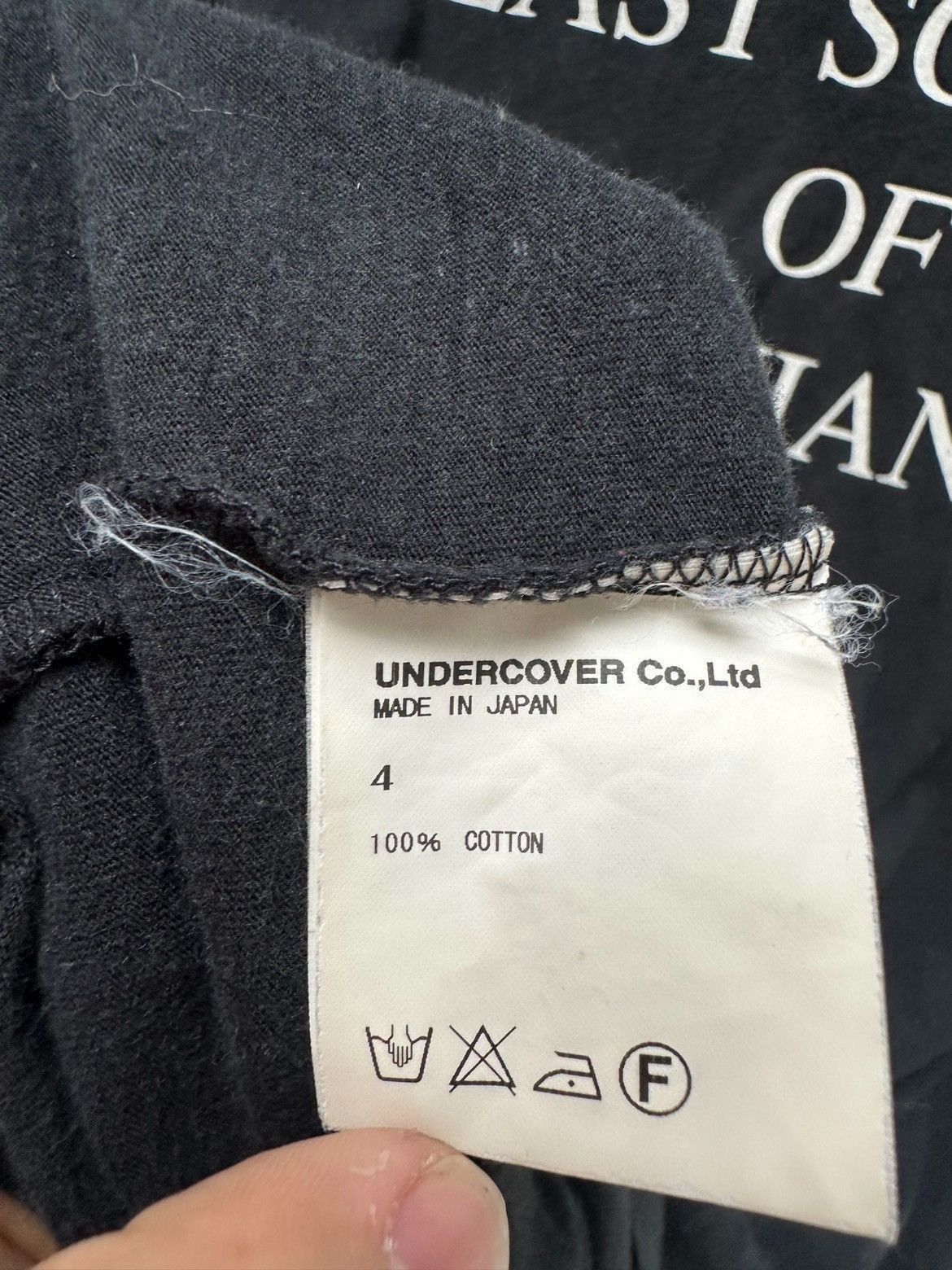 Undercover Undercover 06ss T period Christ is near tee - DMC Size US XL / EU 56 / 4 - 5 Thumbnail