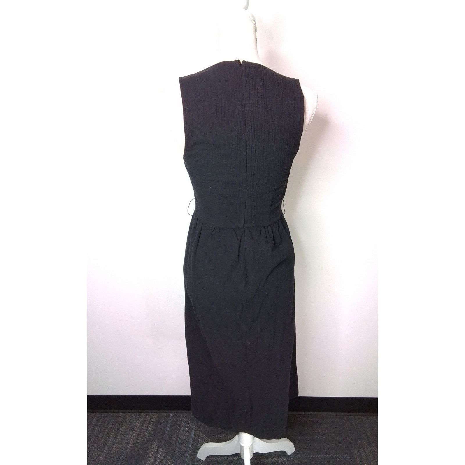 Other Loup Dress Women's XS Black 100% Cotton Made in NYC Size XS / US 0-2 / IT 36-38 - 3 Thumbnail