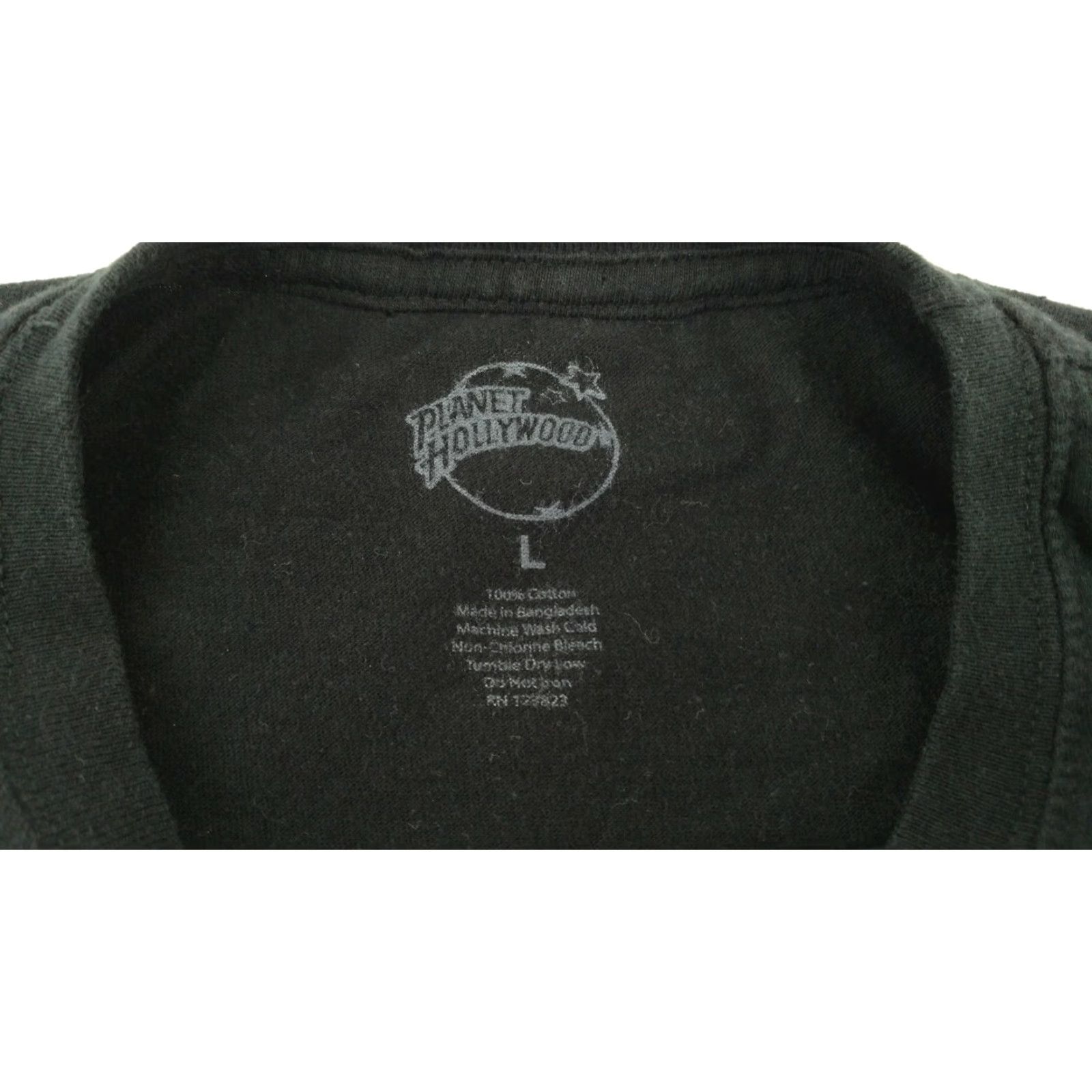 Planet Hollywood Planet Hollywood T Shirt Size Large Black Men Crew Neck Short Sleeve Logo Vintage No Size US L / EU 52-54 / 3 - 8 Thumbnail