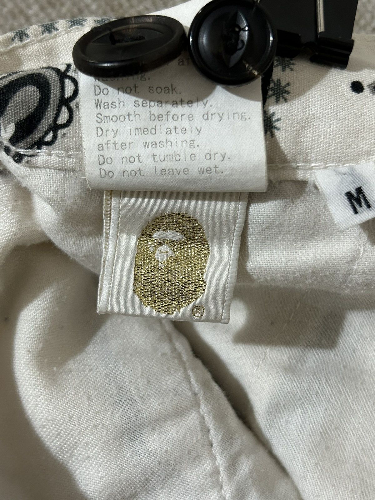 Bape Paisley Shorts Size US 31 - 8 Thumbnail