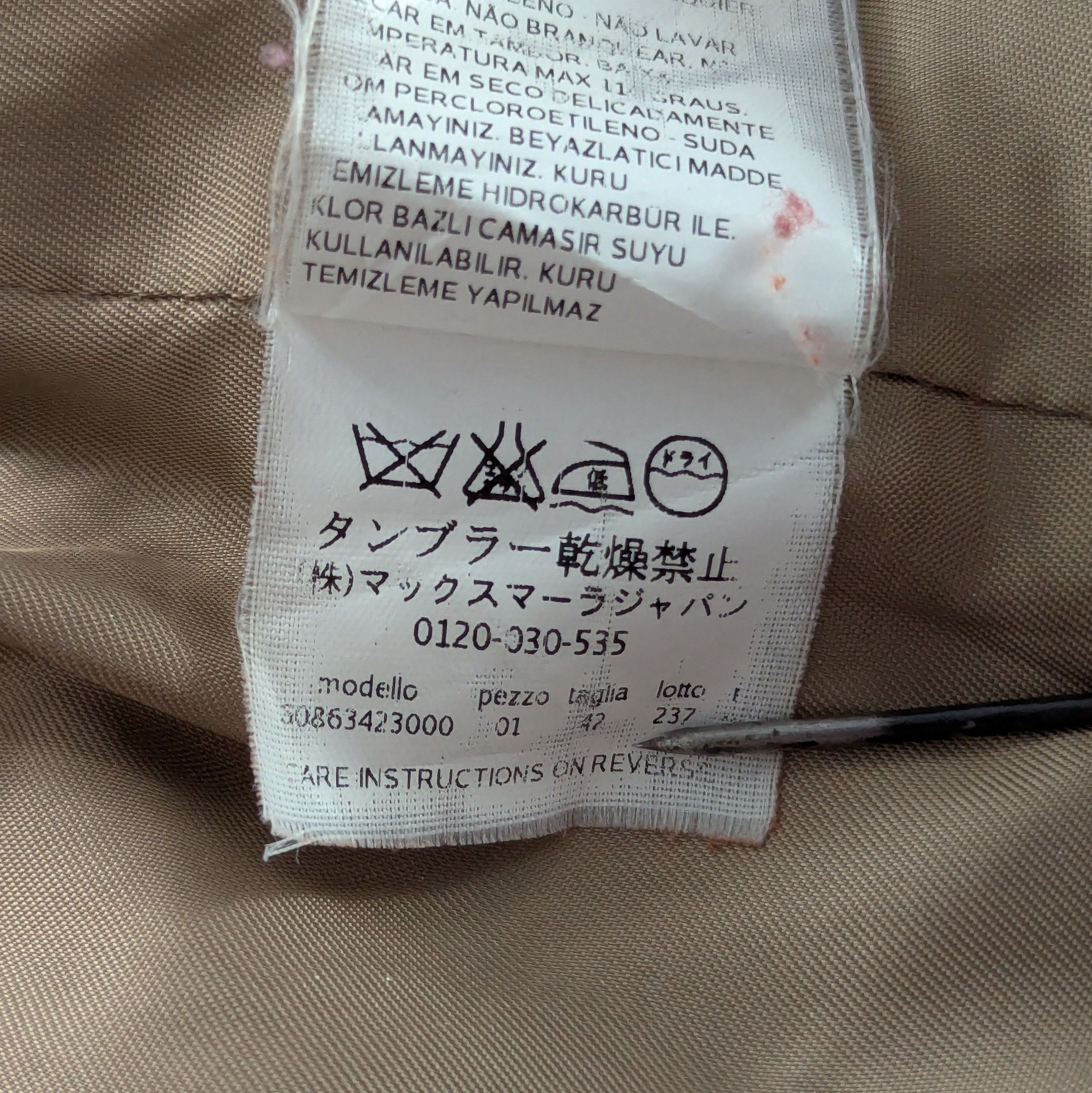 Max Mara MAX MARA Studio Double-Breasted Wool Coat MadeInItaly Luxury Size M / US 6-8 / IT 42-44 - 15 Thumbnail