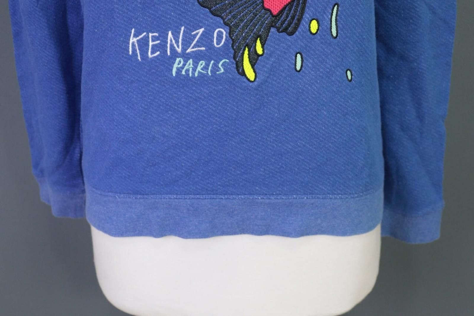 Kenzo Kenzo Paris Blue Animals Printed Sweater Sweatshirt Size L Size L / US 10 / IT 46 - 4 Thumbnail