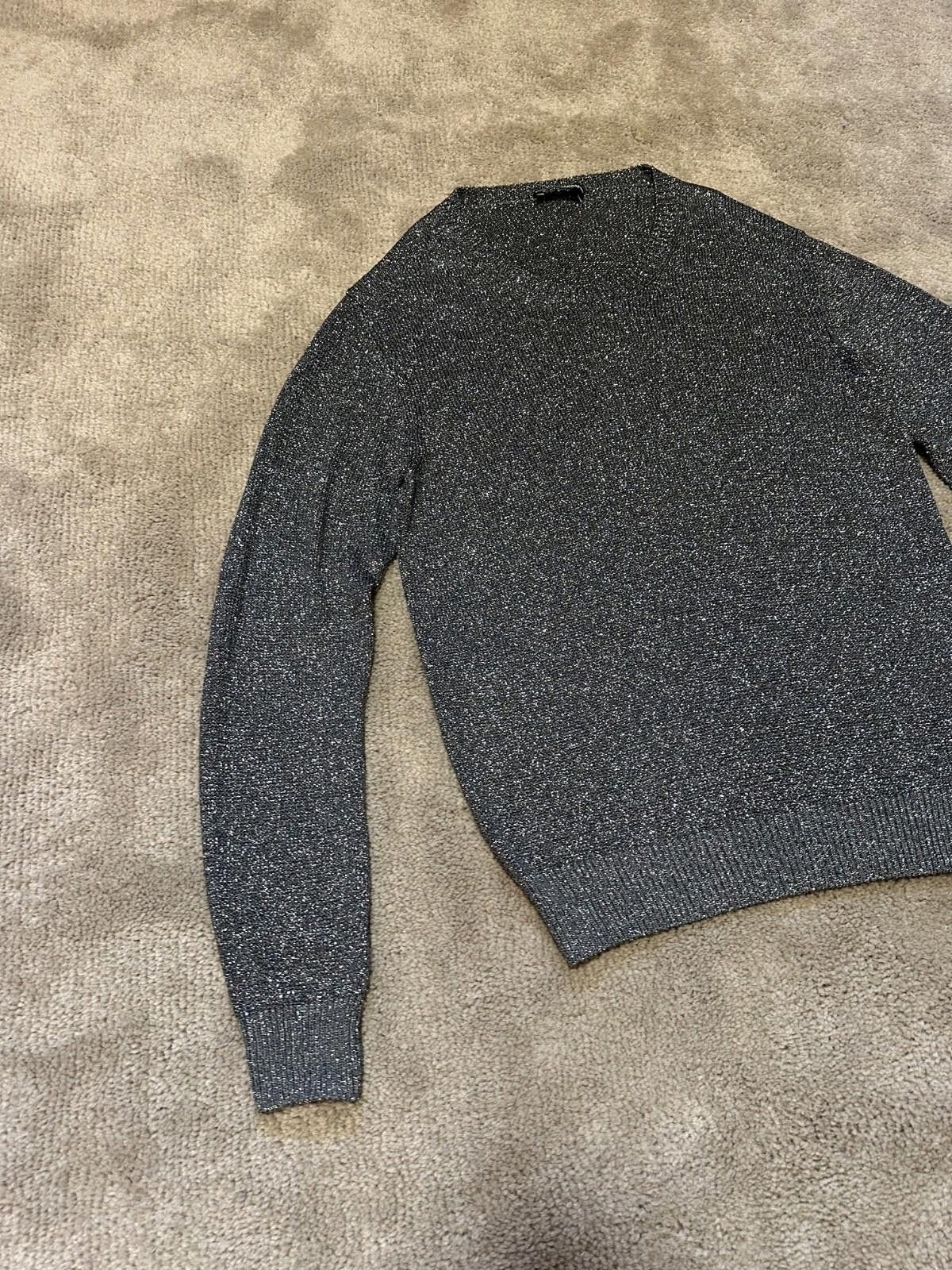 Dolce & Gabbana Dolce&Gabbana Mens Sweatshirt Gliter Gray Sz 54 Size US L / EU 52-54 / 3 - 2 Thumbnail