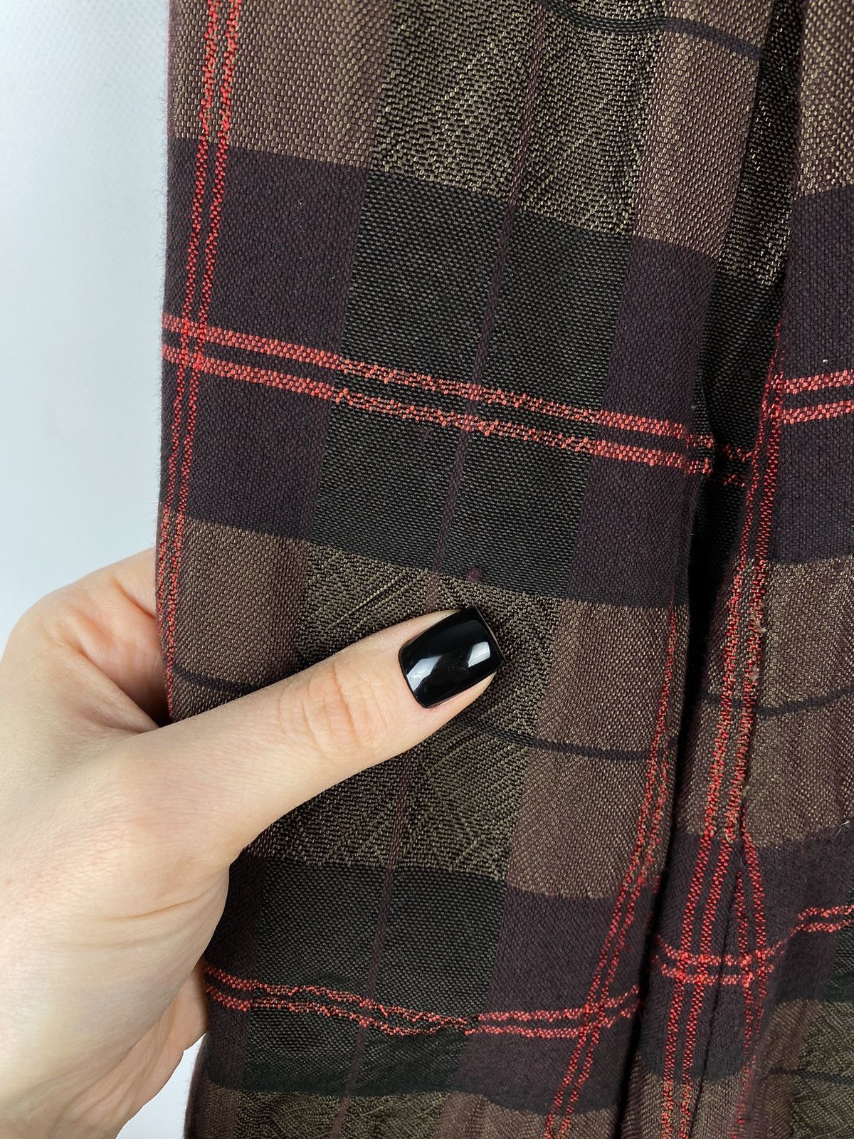 Yohji Yamamoto Rare Y’s Yohji Yamamoto checked Japanese blazer jacket Size L / US 10 / IT 46 - 10 Thumbnail