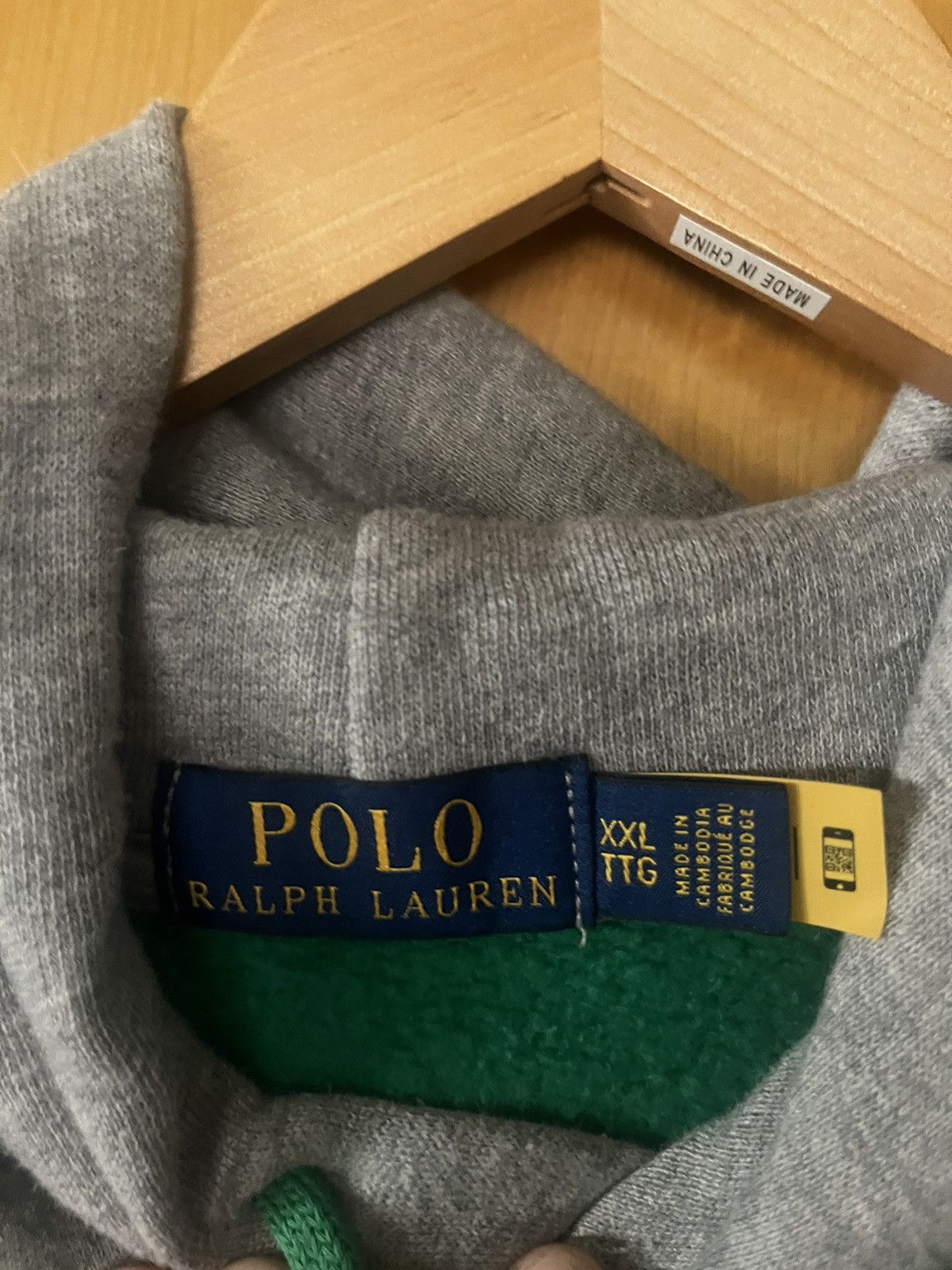 Polo Ralph Lauren × Ralph Lauren Polo Ralph Lauren Hoodie Size US XXL / EU 58 / 5 - 3 Thumbnail