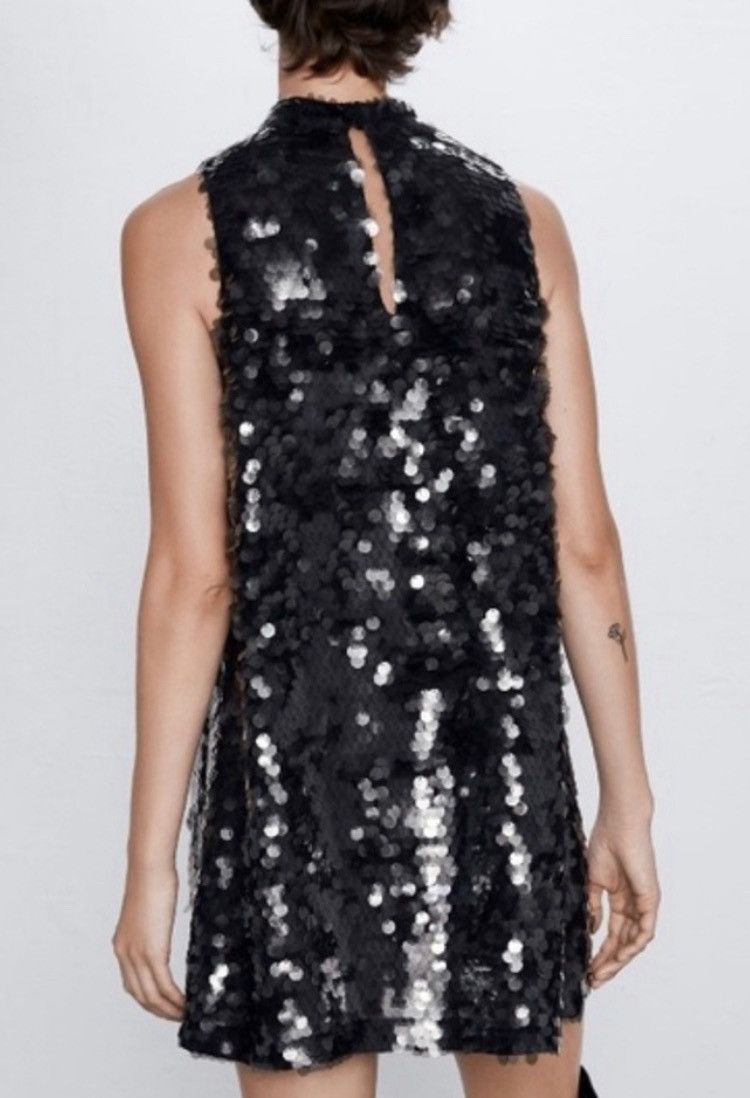 Zara Zara Sequin dress size zM/L Size ONE SIZE - 2 Thumbnail