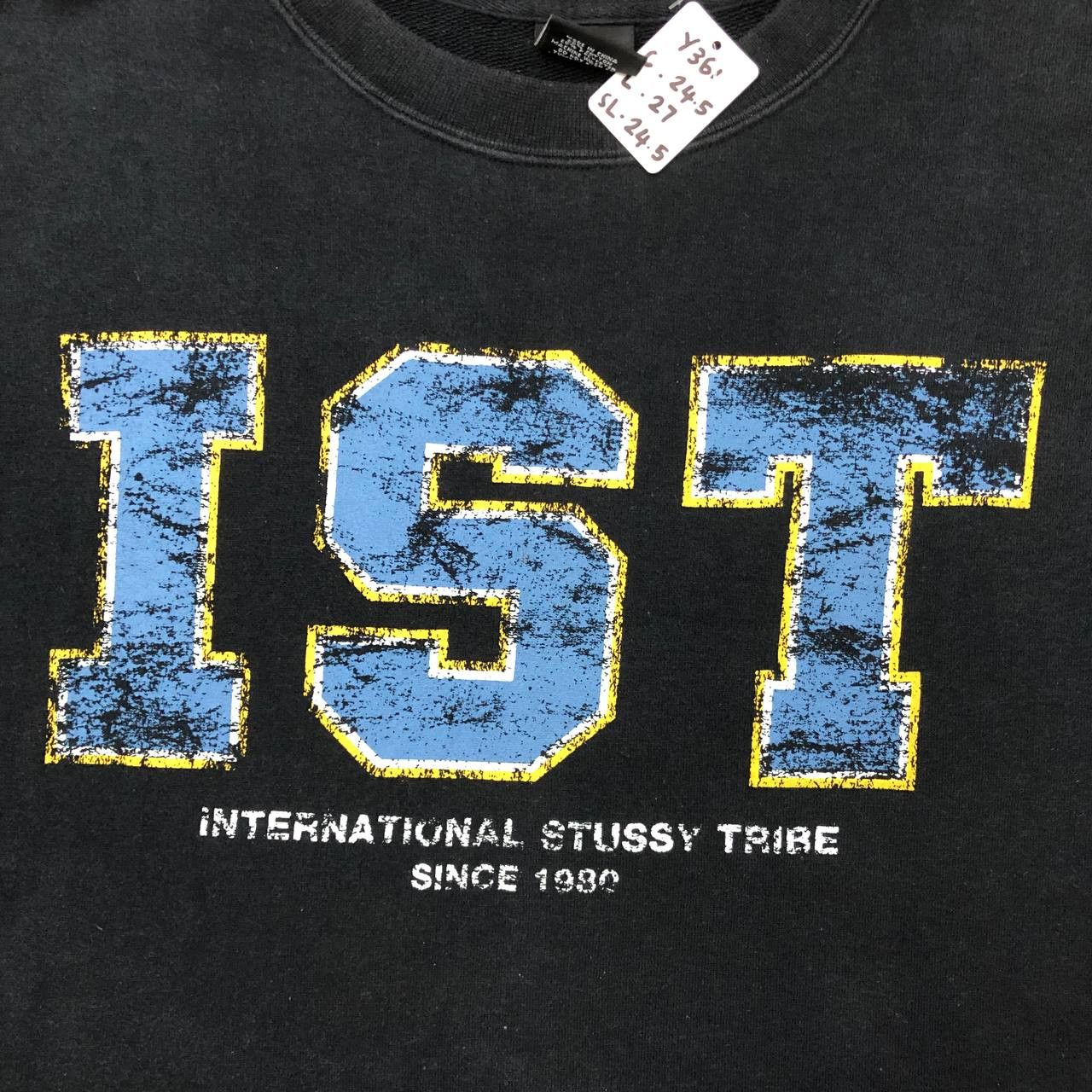 Stussy Y361 SUN FADED INTERNATIONAL STUSSY JAPAN TRIBE SWEATSHIRT Size US L / EU 52-54 / 3 - 5 Thumbnail