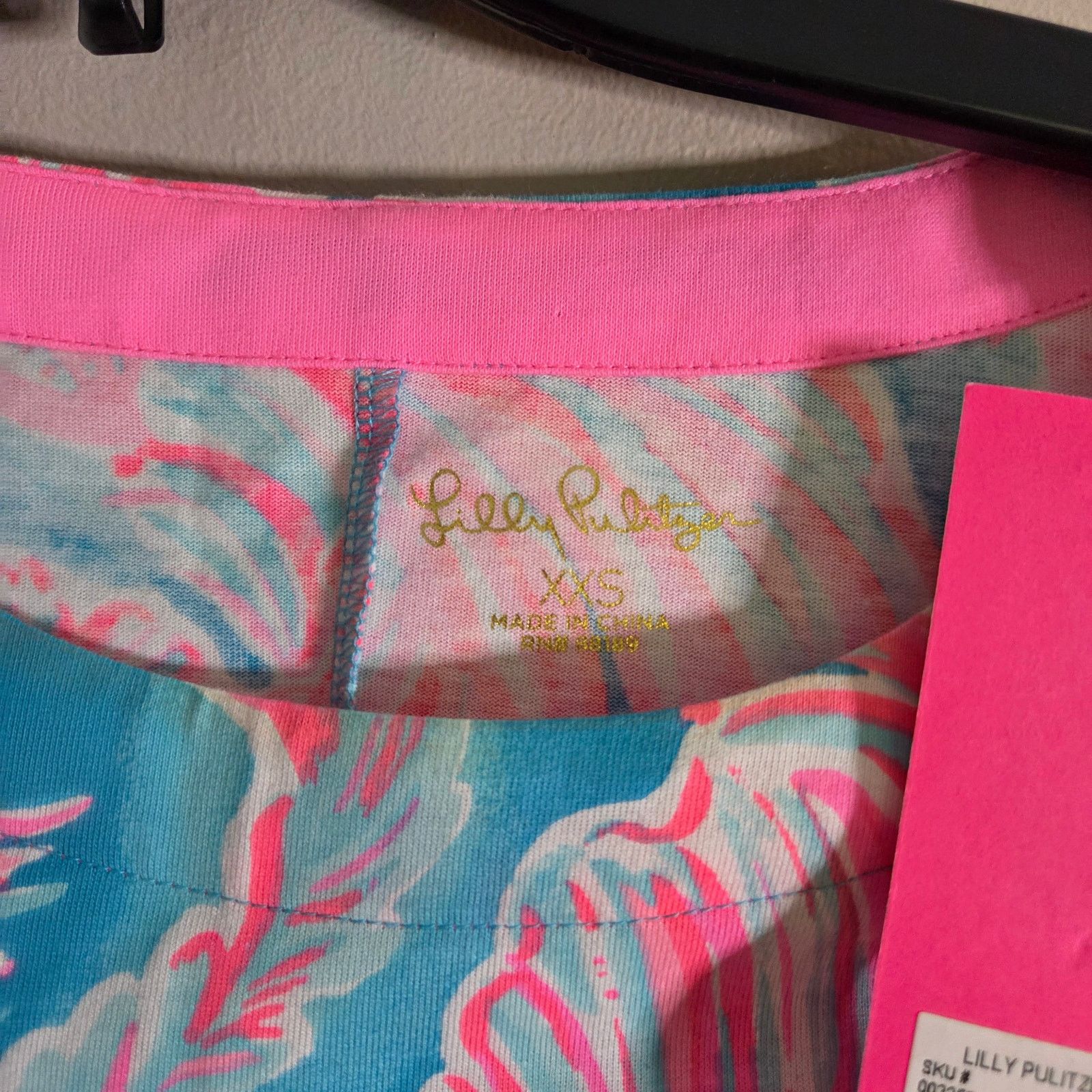 Lilly Pulitzer Women's Lilly Pulitzer Charley Dress Bermuda Blue Size XXS Size XXS / US 00 / IT 34 - 4 Thumbnail
