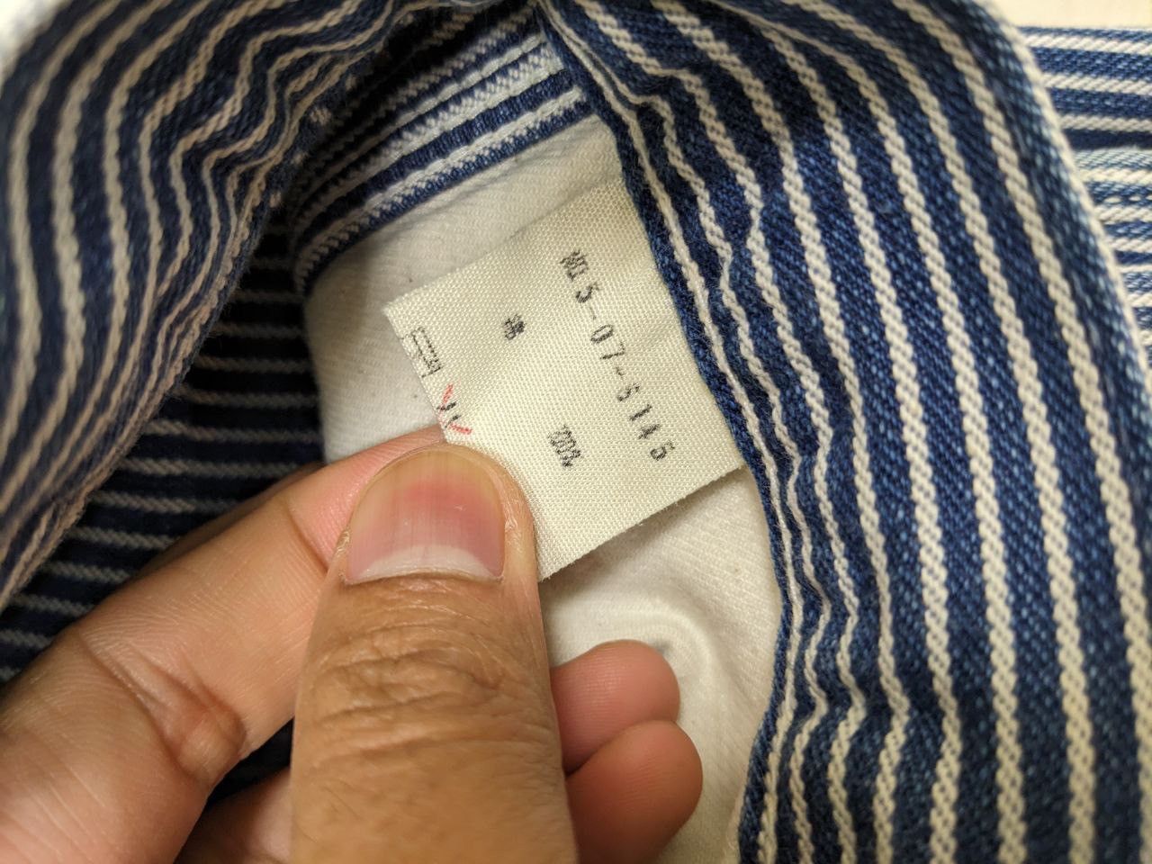 45rpm × Japanese Brand 45RPM HICKORY LEVIS X NIGO WORKWEAR INSPIRED DENIM PANTS Size US 27 - 9 Thumbnail