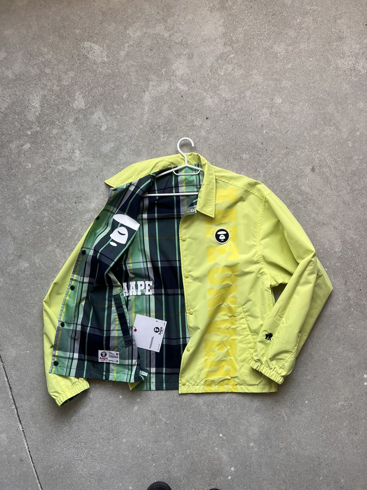 Aape × Bape NWT AAPE By A Bathing Jacket Reversible Size US L / EU 52-54 / 3 - 11 Thumbnail