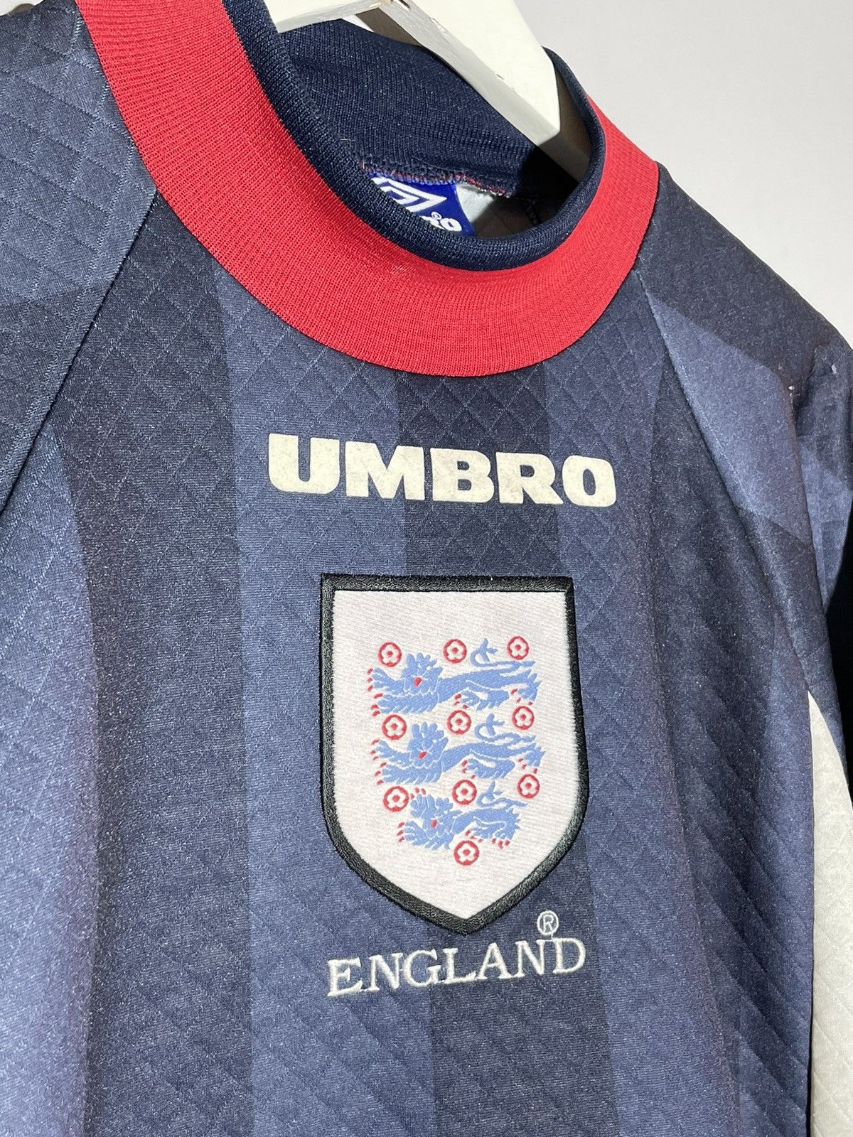 Umbro × Vintage England Goalkeeper 1998 Umbro Vintage Y2K Football Shirt Size US M / EU 48-50 / 2 - 5 Thumbnail