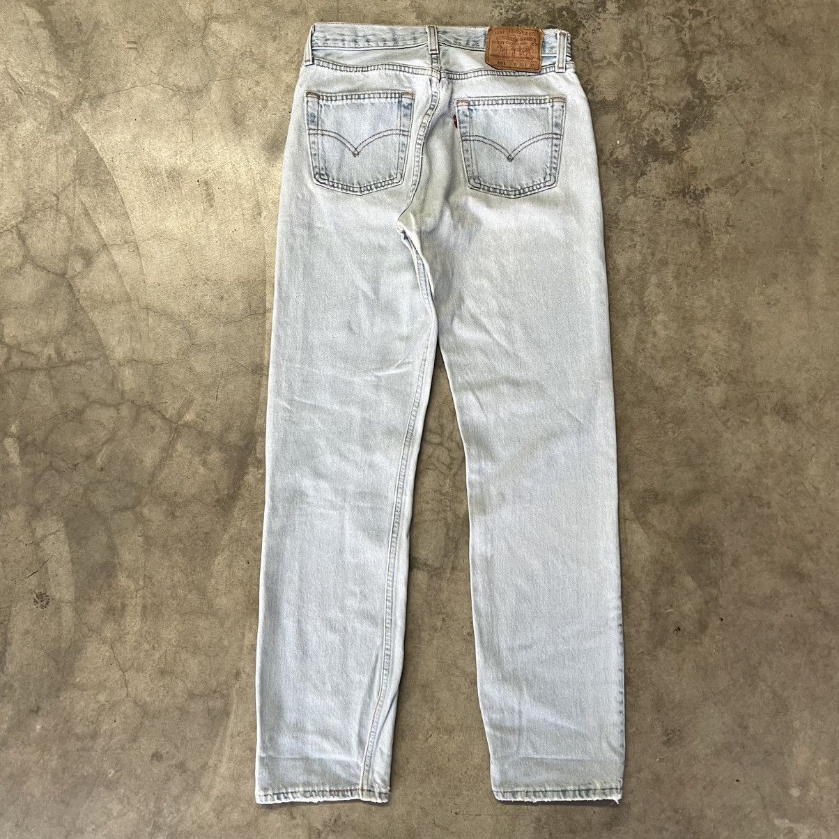 Levi's × Levi's Vintage Clothing × Vintage Vintage 90’s Levi’s 501 🇺🇸 Straight-Leg Women’s Denim Jeans Size 29" - 1 Thumbnail