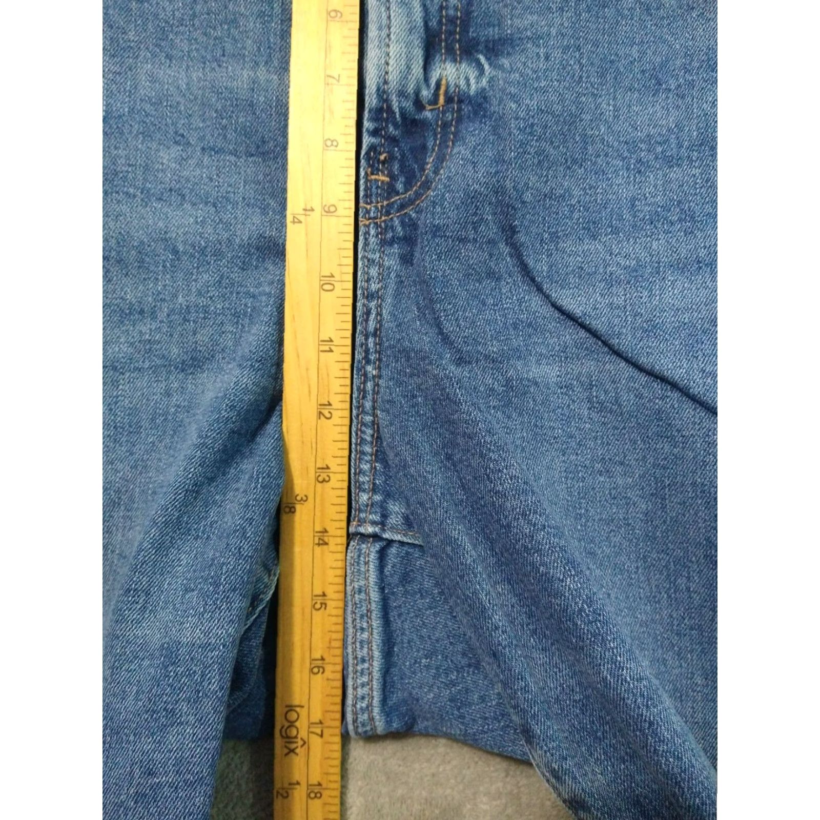 Old Navy Old Navy Jeans Women 26 Blue Denim Curvy OG Straight High Rise Ankle Stretch Size 26" / US 2 / IT 38 - 4 Thumbnail