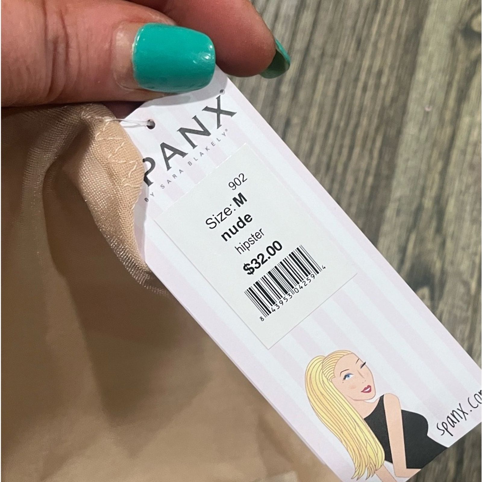 Spanx NWT Spanx Skinny Britches Hipster Panty Sheer Nude Size M Size ONE SIZE - 2 Thumbnail