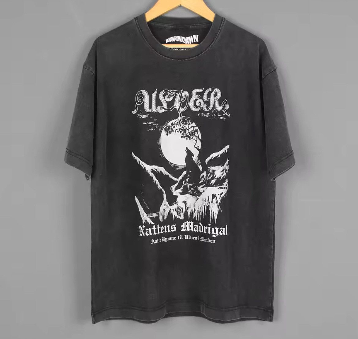 Ulver The Madrigal Of Night Black Graphics Printed T Shirt