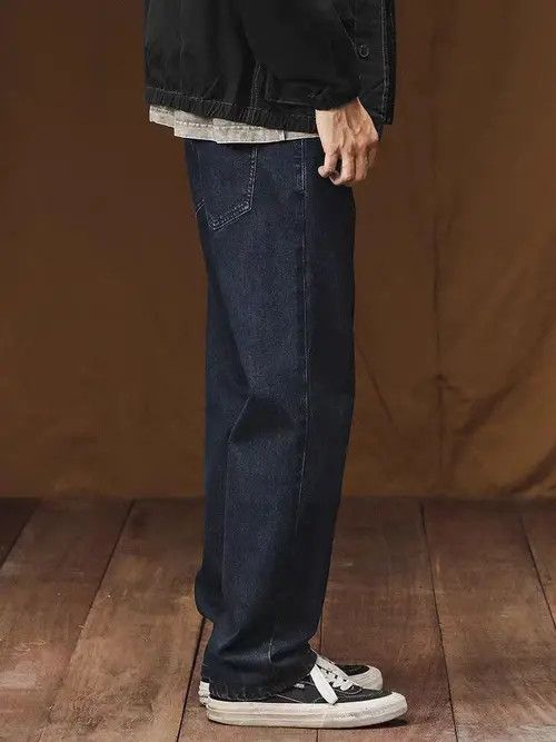 Japanese Brand Hirose x Itou High Street Vintage Loose Jeans Blue Size US 31 - 3 Thumbnail