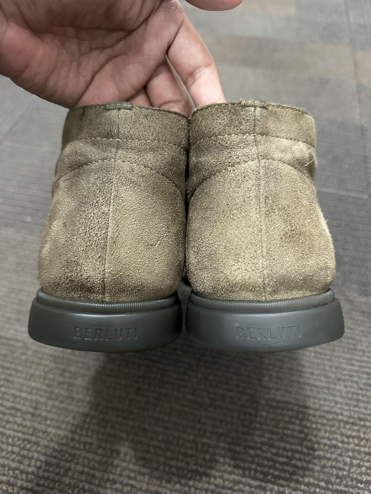 Berluti Berluti leather suede chuka boots Size US 12 / EU 45 - 6 Thumbnail