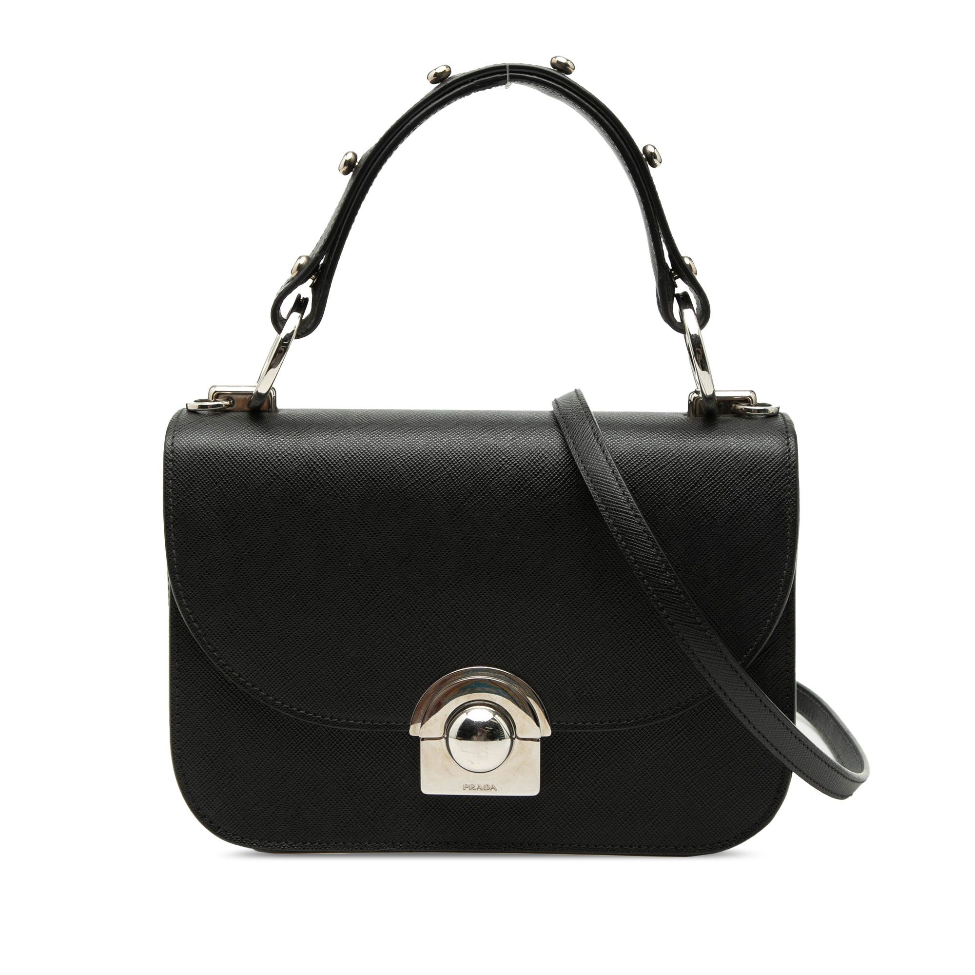 Prada Saffiano Lux Arcade Satchel Size ONE SIZE - 1 Thumbnail