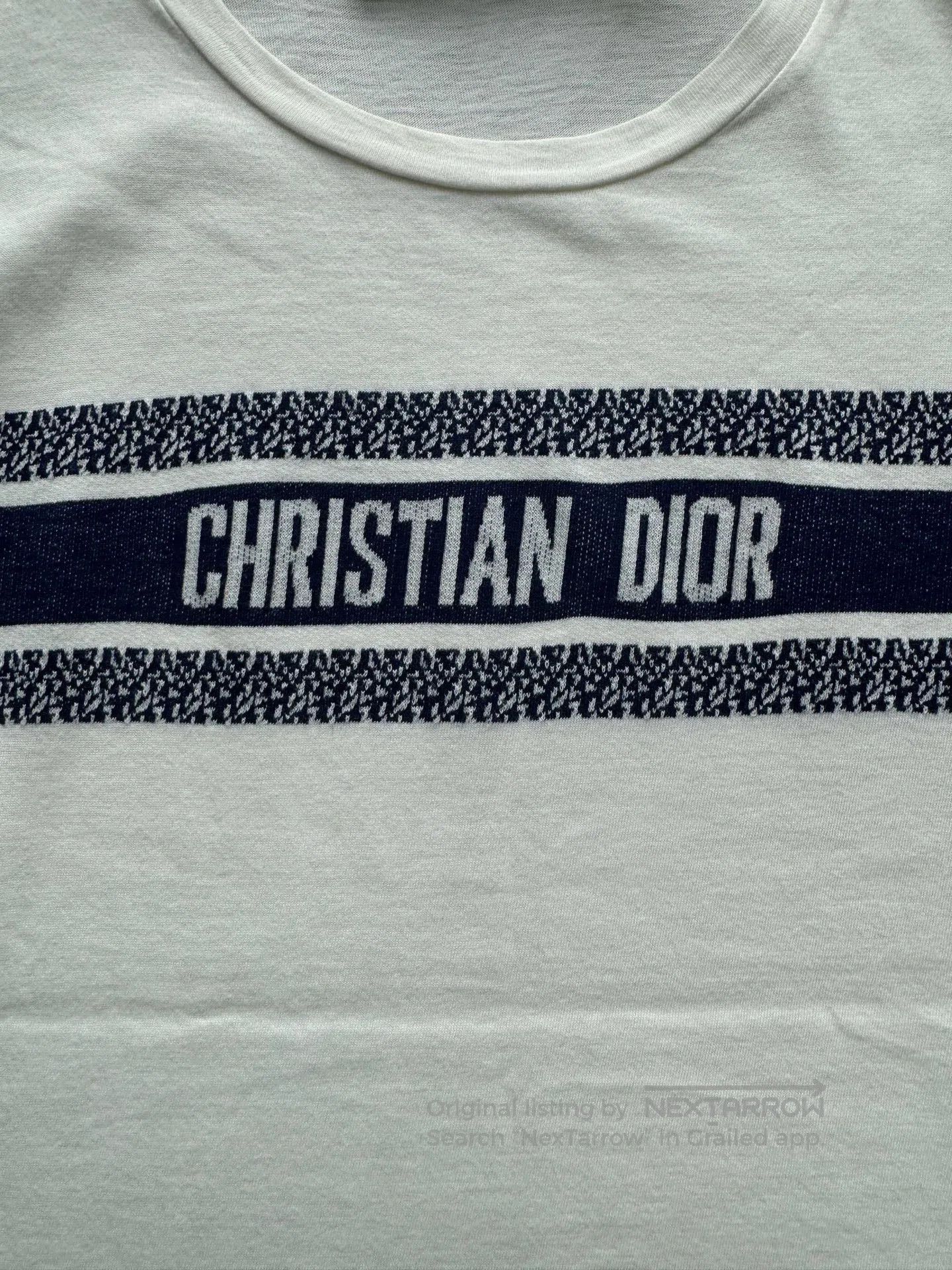 Dior Dior Slogan Logo Short Sleeve. Size XS / US 0-2 / IT 36-38 - 3 Thumbnail
