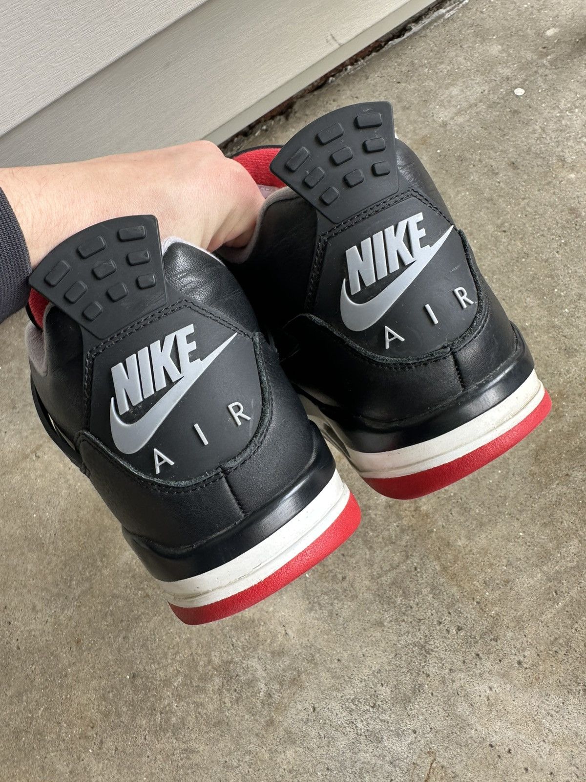 Jordan Brand Nike Air Jordan Retro Bred Reimagined size 10.5 Size US 10.5 / EU 43-44 - 4 Thumbnail
