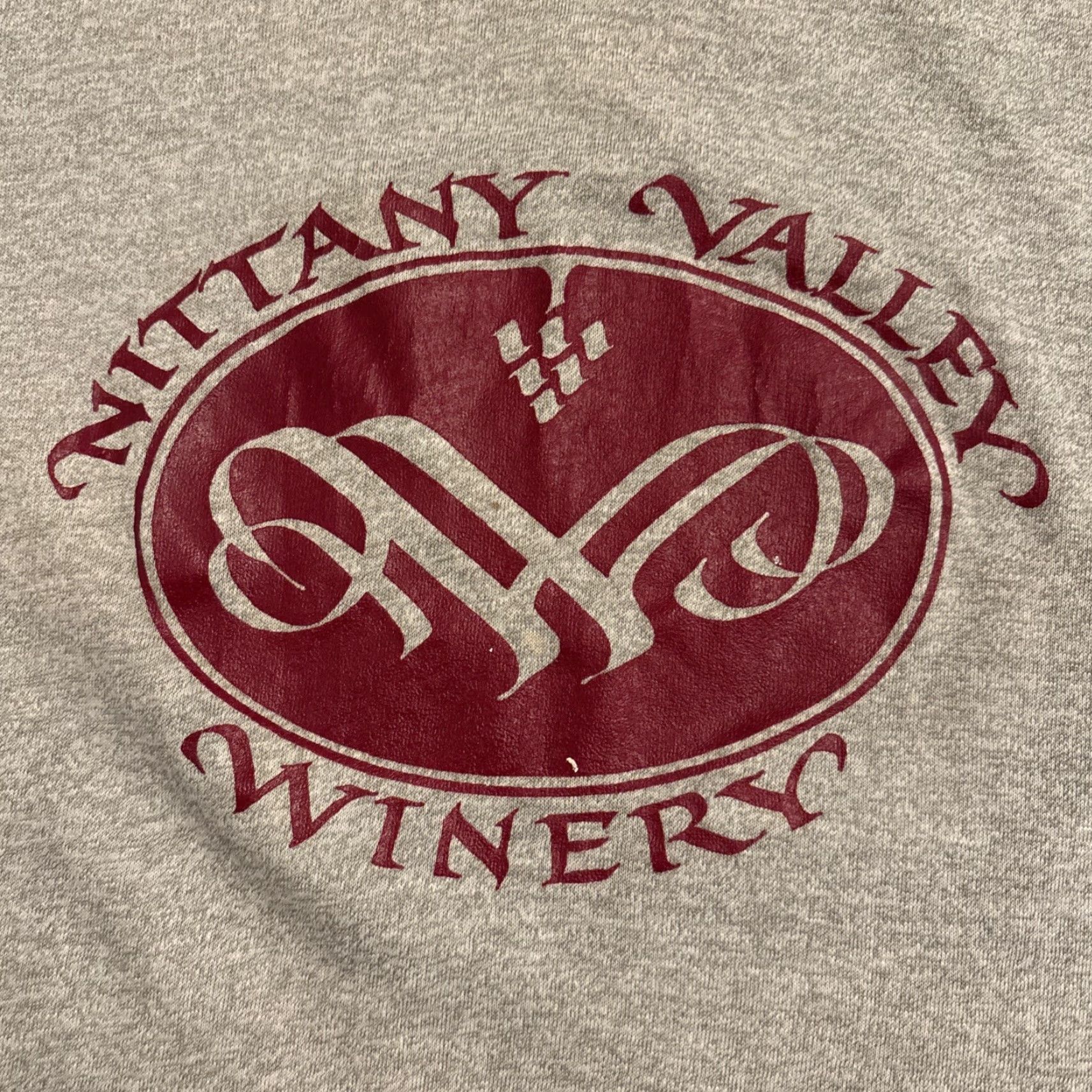 Vintage VINTAGE Screen Stars T-Shirt Pennsylvania Winery Nittany Valley Gray Size L Mens Short Sleeve Crew Neck Single Stitch Size US L / EU 52-54 / 3 - 2 Thumbnail