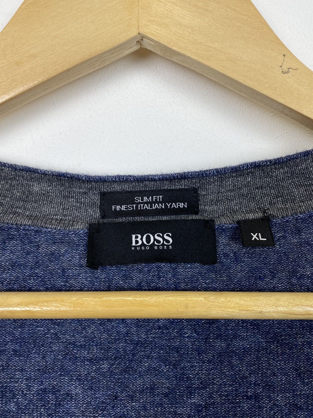 Hugo Boss Hugo Boss 100% Cotton Knit Cardigan Sweater Slim Fit Size XL Size US XL / EU 56 / 4 - 3 Thumbnail