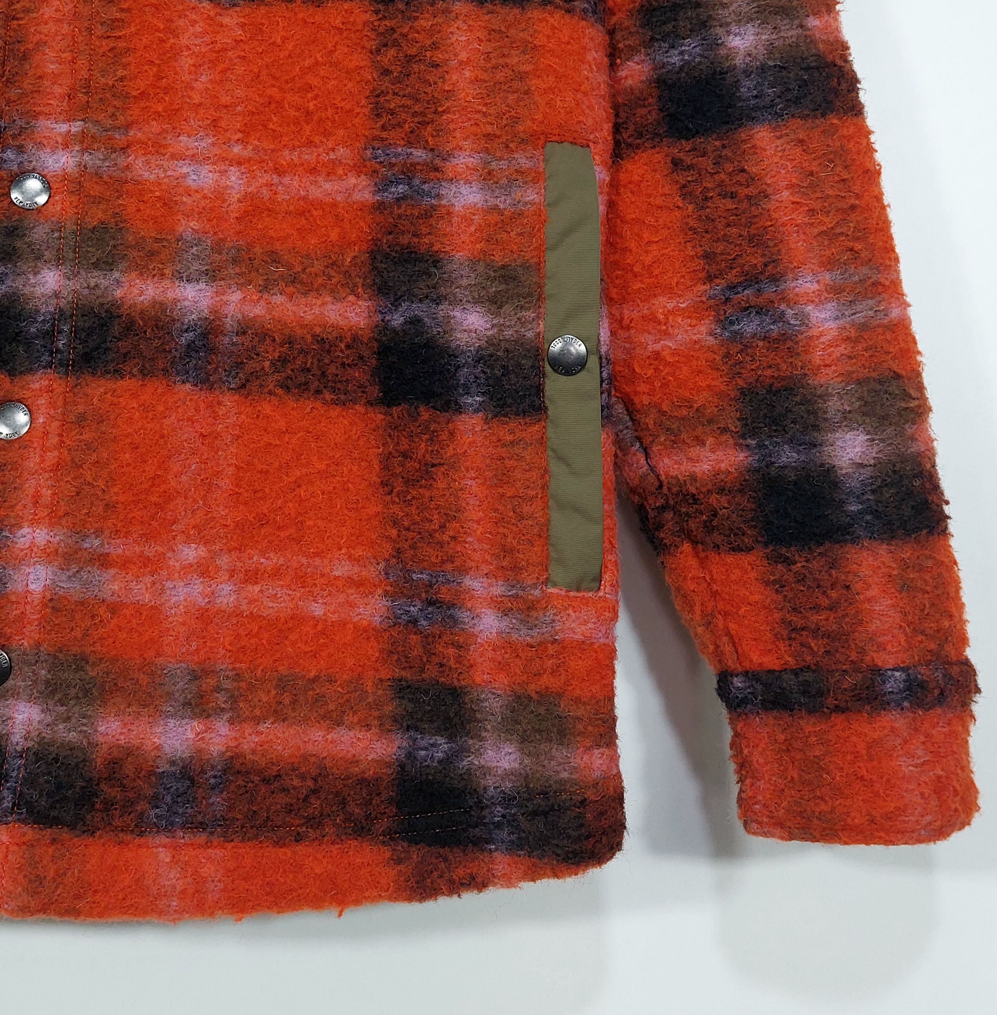 Todd Snyder check wool pockets down jacket - red M Size US M / EU 48-50 / 2 - 6 Thumbnail