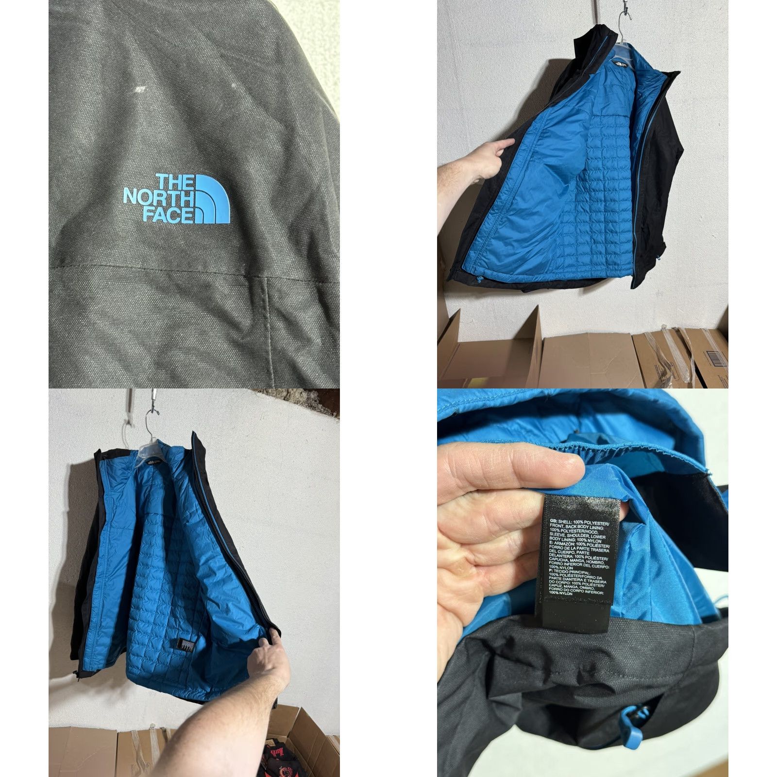 The North Face VINTAGE The North Face Dryvent Jacket Regular Women Medium Black Ski Jacket 2017 Size M / US 6-8 / IT 42-44 - 8 Thumbnail