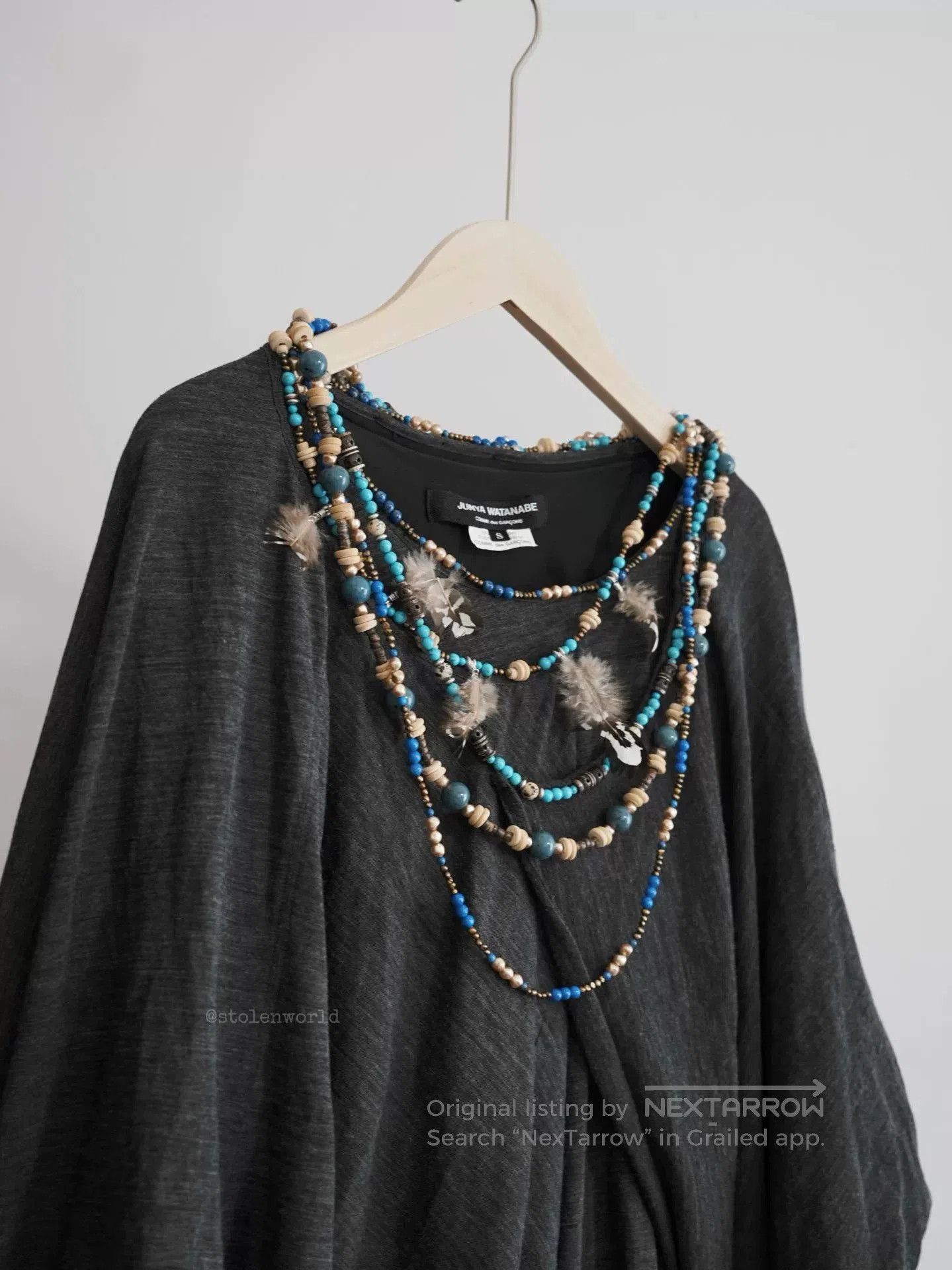 Junya Watanabe junya watanabe beaded dress 2014ss. Size S / US 4 / IT 40 - 3 Thumbnail
