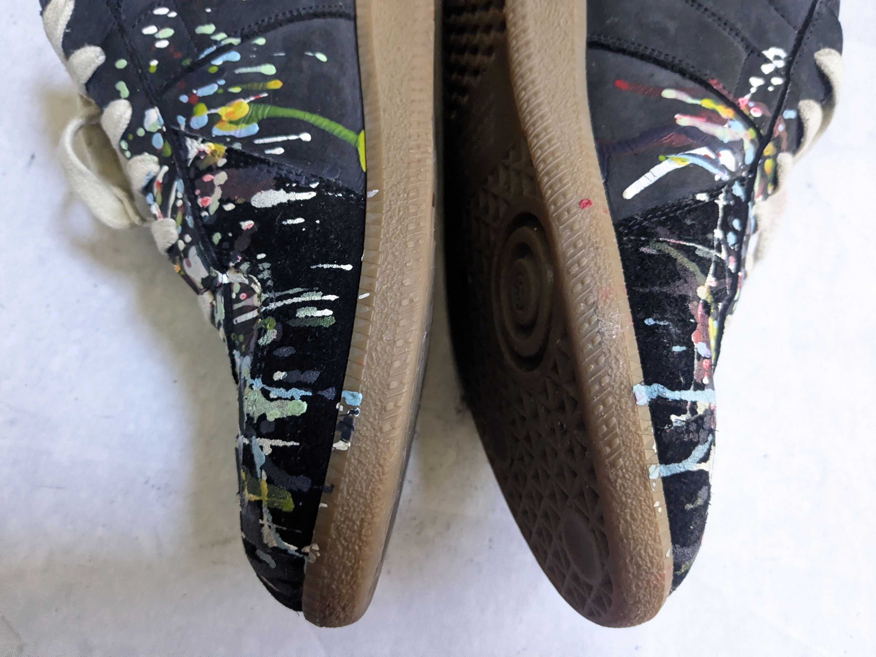 Maison Margiela Maison Margiela Replica GAT Paint Splatter 11 44 Black Size US 11 / EU 44 - 11 Thumbnail