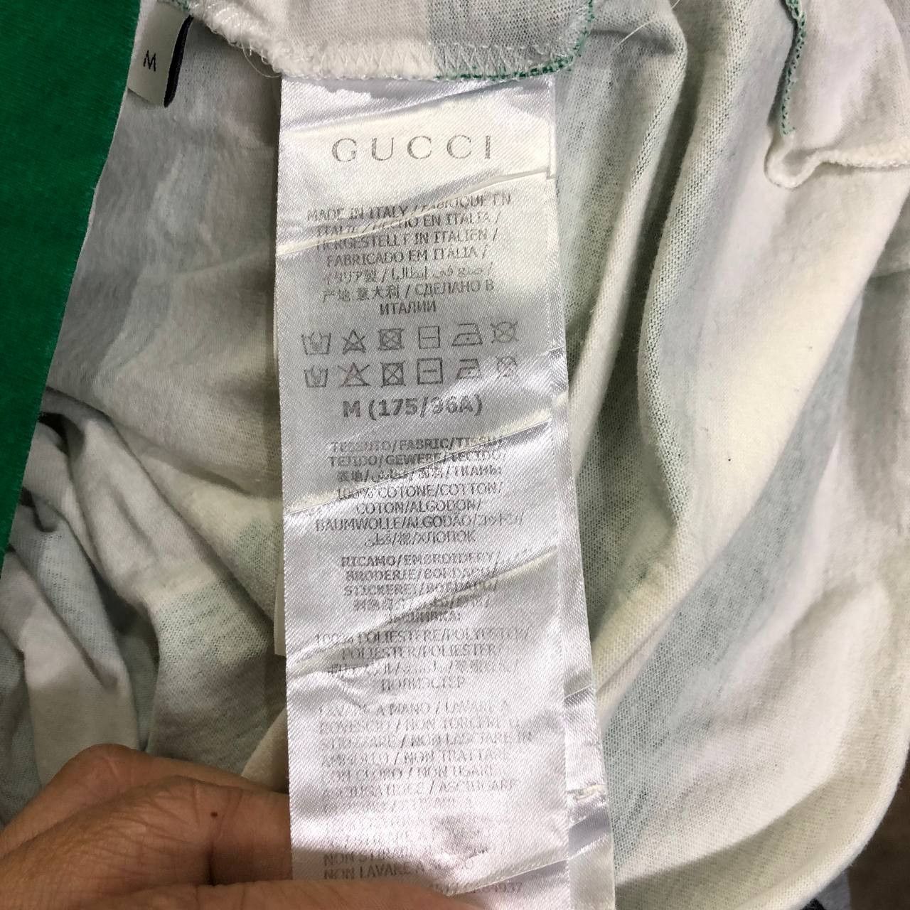 Gucci Gucci Pig Logo embroidered tee Size US L / EU 52-54 / 3 - 6 Thumbnail