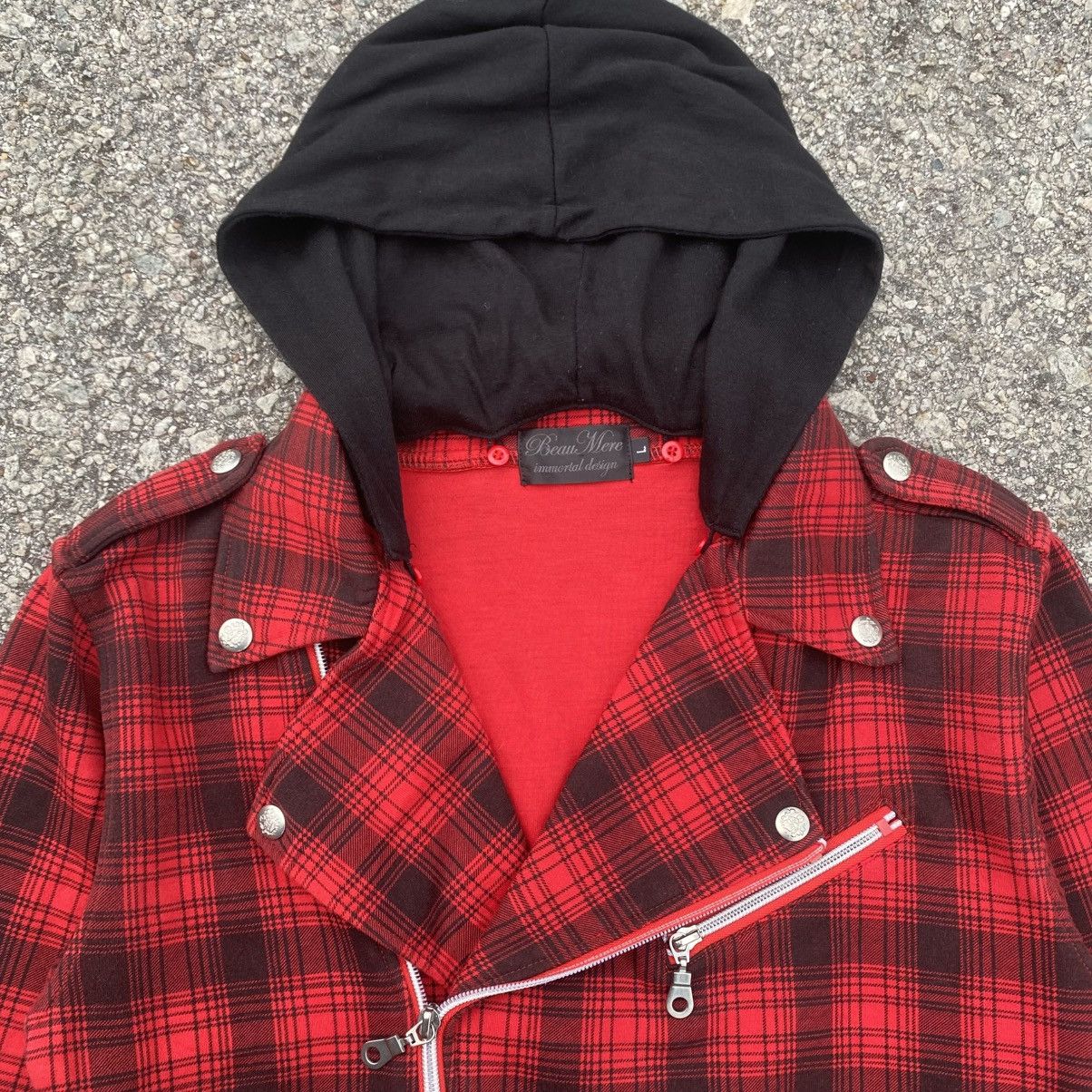 Japanese Brand BEAUMERE Punk Tartans Hoodie Jacket Sex Pistols Sedi Size US M / EU 48-50 / 2 - 3 Thumbnail