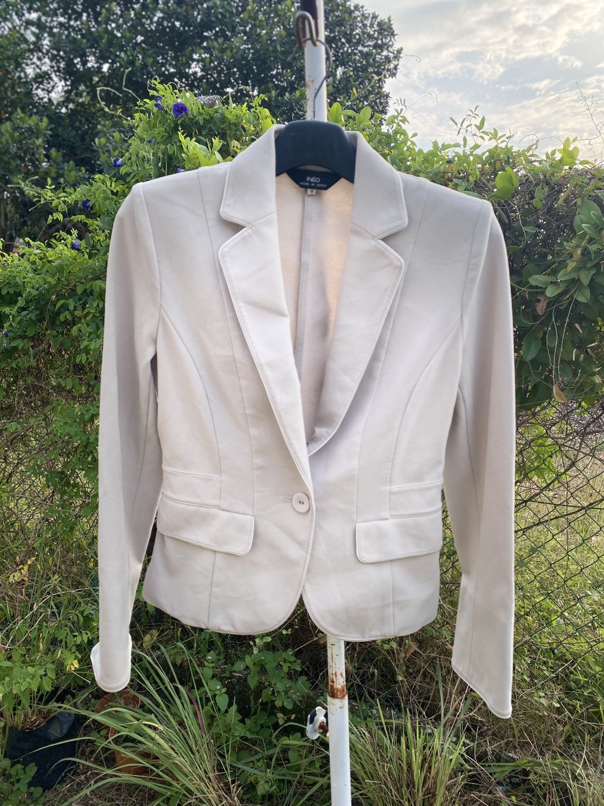 Japanese Brand INÉD Single Breasted Formal Women Blazer Size 9 Size ONE SIZE - 1 Thumbnail