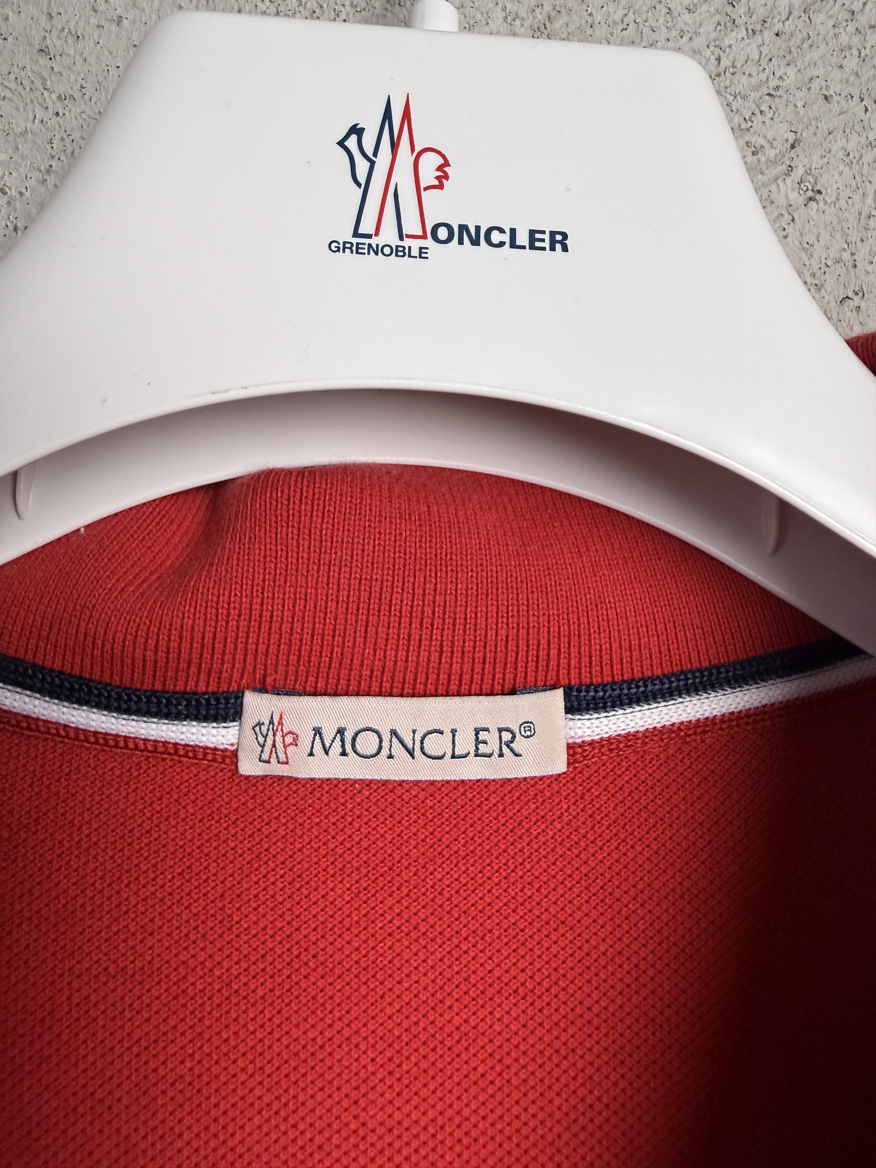 Moncler Moncler small logo polo t-shirt tee casual Size US XXL / EU 58 / 5 - 3 Thumbnail