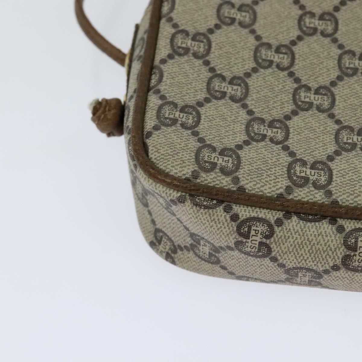 Gucci GUCCI GG Plus Supreme Shoulder Bag Pvc Beige Size ONE SIZE - 12 Thumbnail