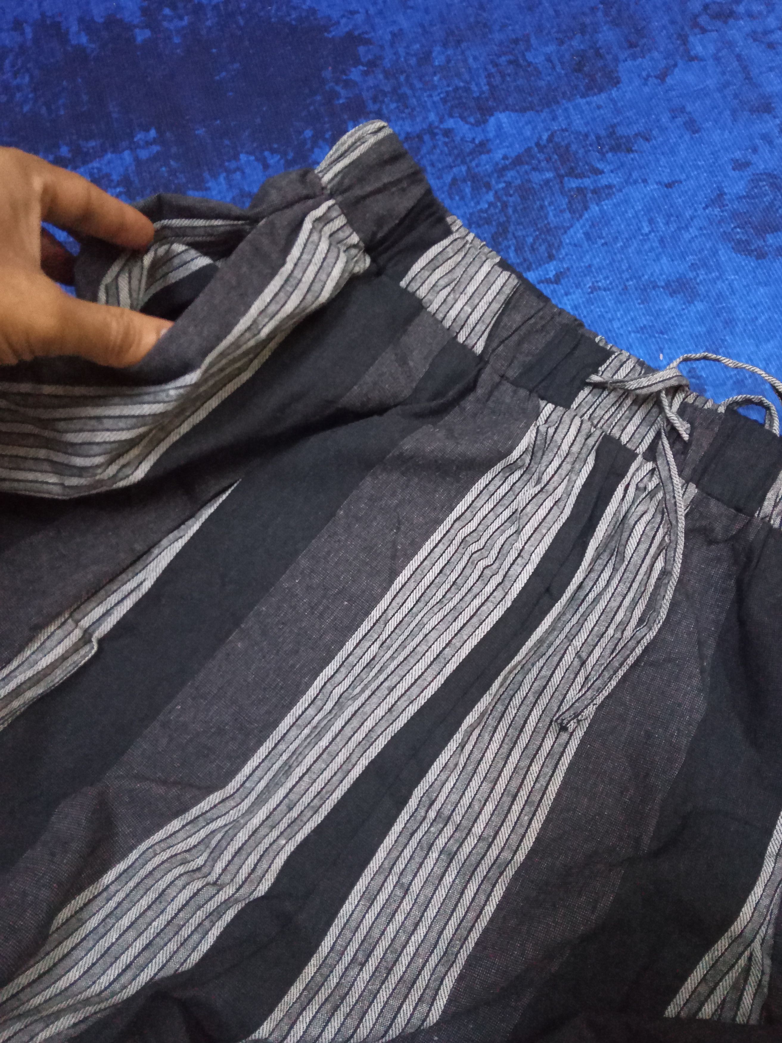 Other Yimane Stripes Baggy Pants Waist From 30-40 inch Size 30" / US 8 / IT 44 - 6 Thumbnail