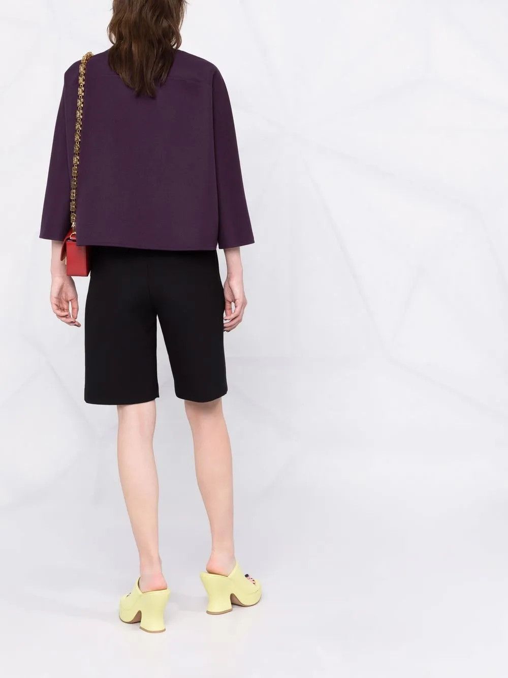 Valentino o1y0226 Jacket in Plum Size S / US 4 / IT 40 - 5 Thumbnail