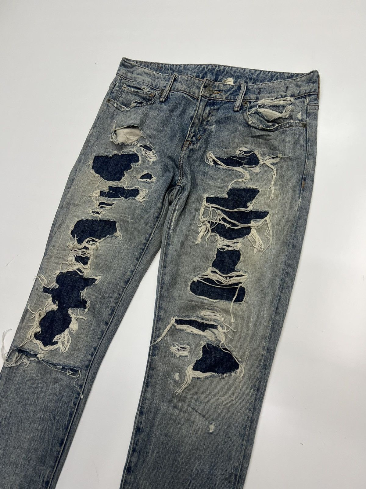 Denim & Supply Ralph Lauren Denim & Supply Ralph Lauren Distressed Denim Jeans Size 31 Size US 31 - 3 Thumbnail