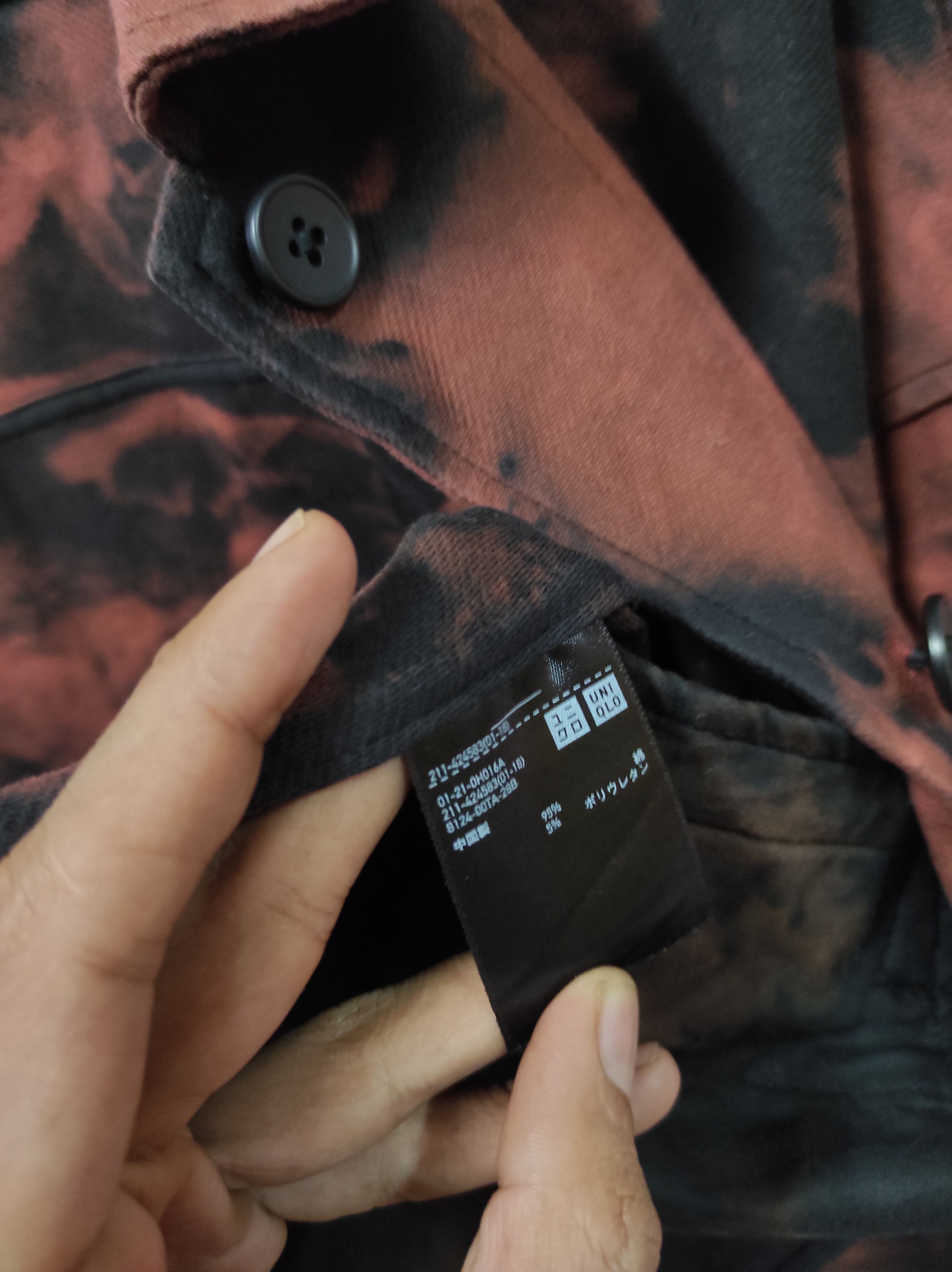 Uniqlo UNIQLO CHORE JACKET WORKWEAR OVERSIZED TIE DYE Size XL / US 12-14 / IT 48-50 - 7 Thumbnail